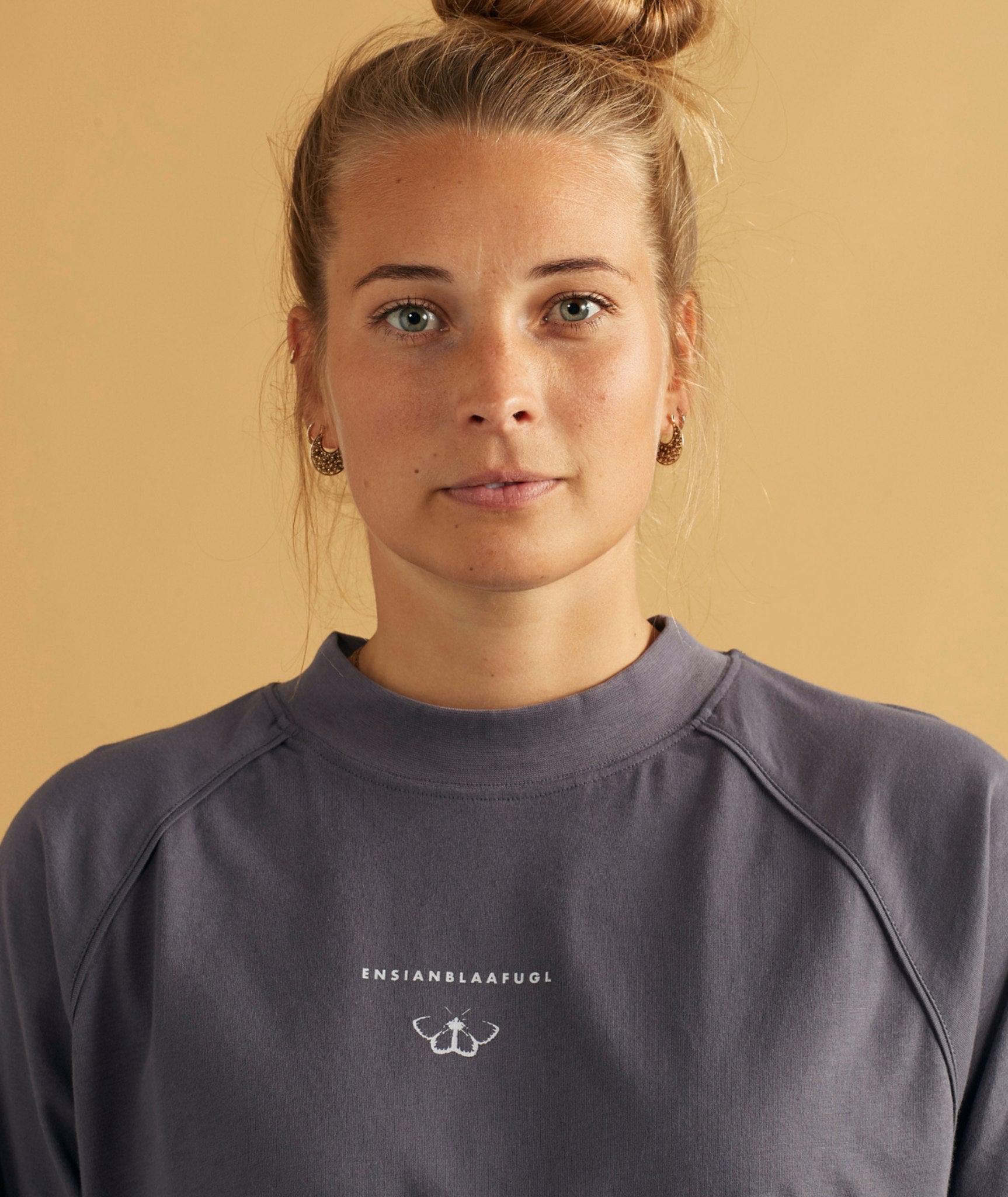 11058 | Love Gentian Esther Women'S Ls Tee | Stone Purple