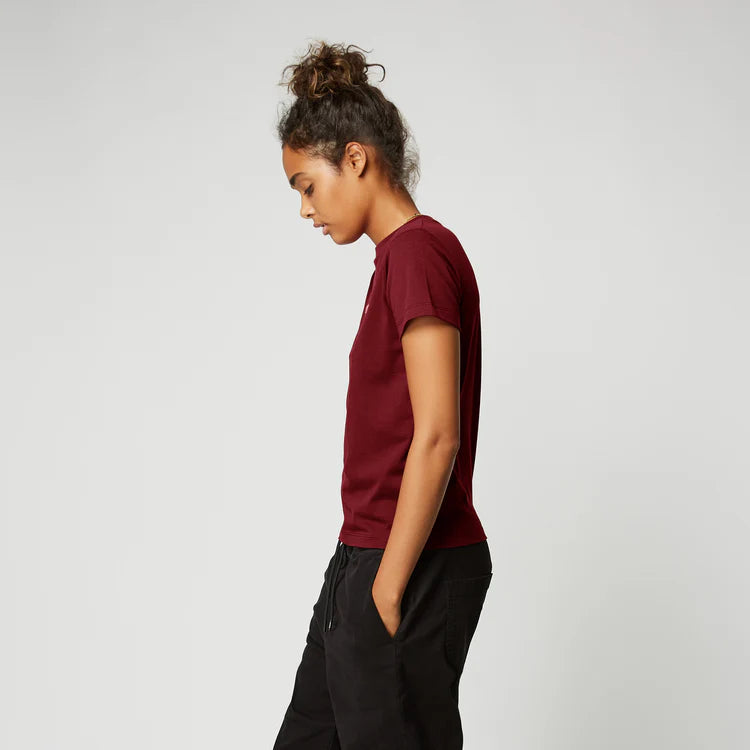 Mystic - Brand Tee Damen - Merlot