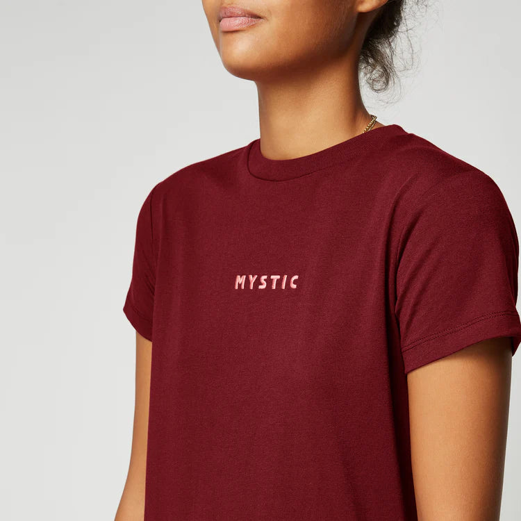 Mystic - Brand Tee Damen - Merlot