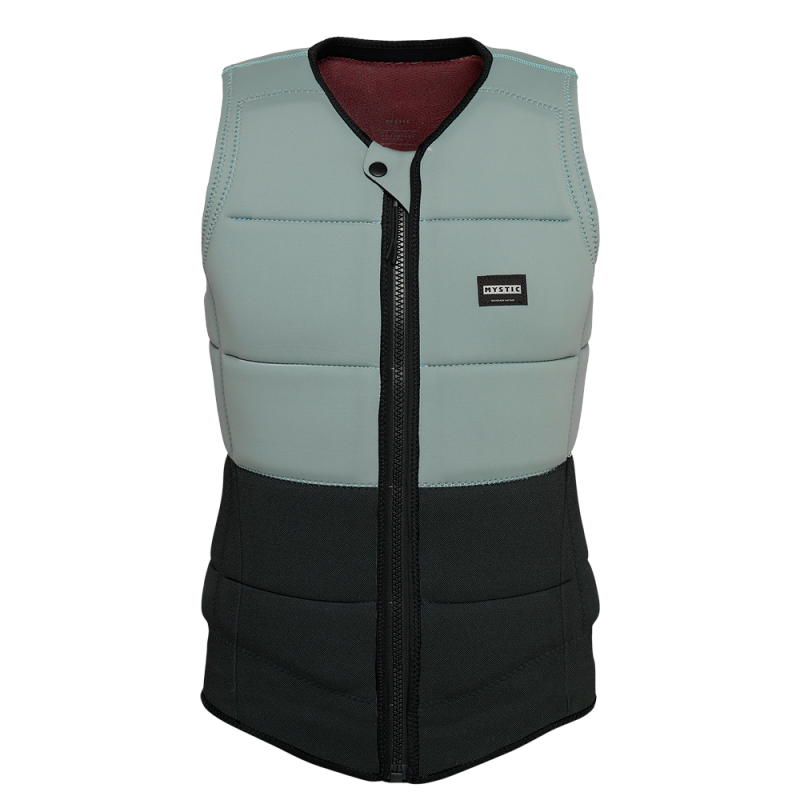 Mystic - Renegade Impact Vest Fzip Wake - Svart/Vit