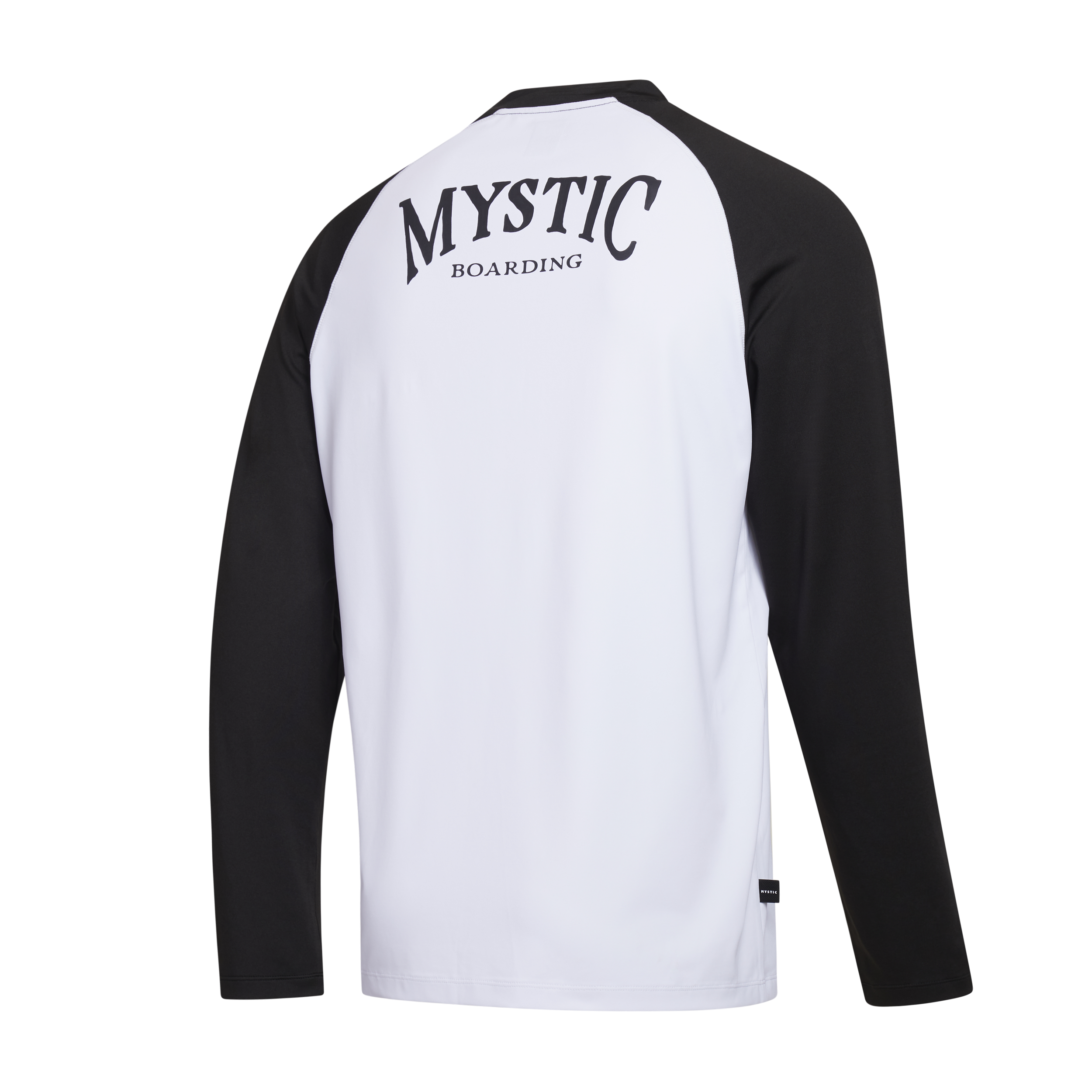 Mystic - Bolt L/S Rash Vest - Schwarz/Weiß