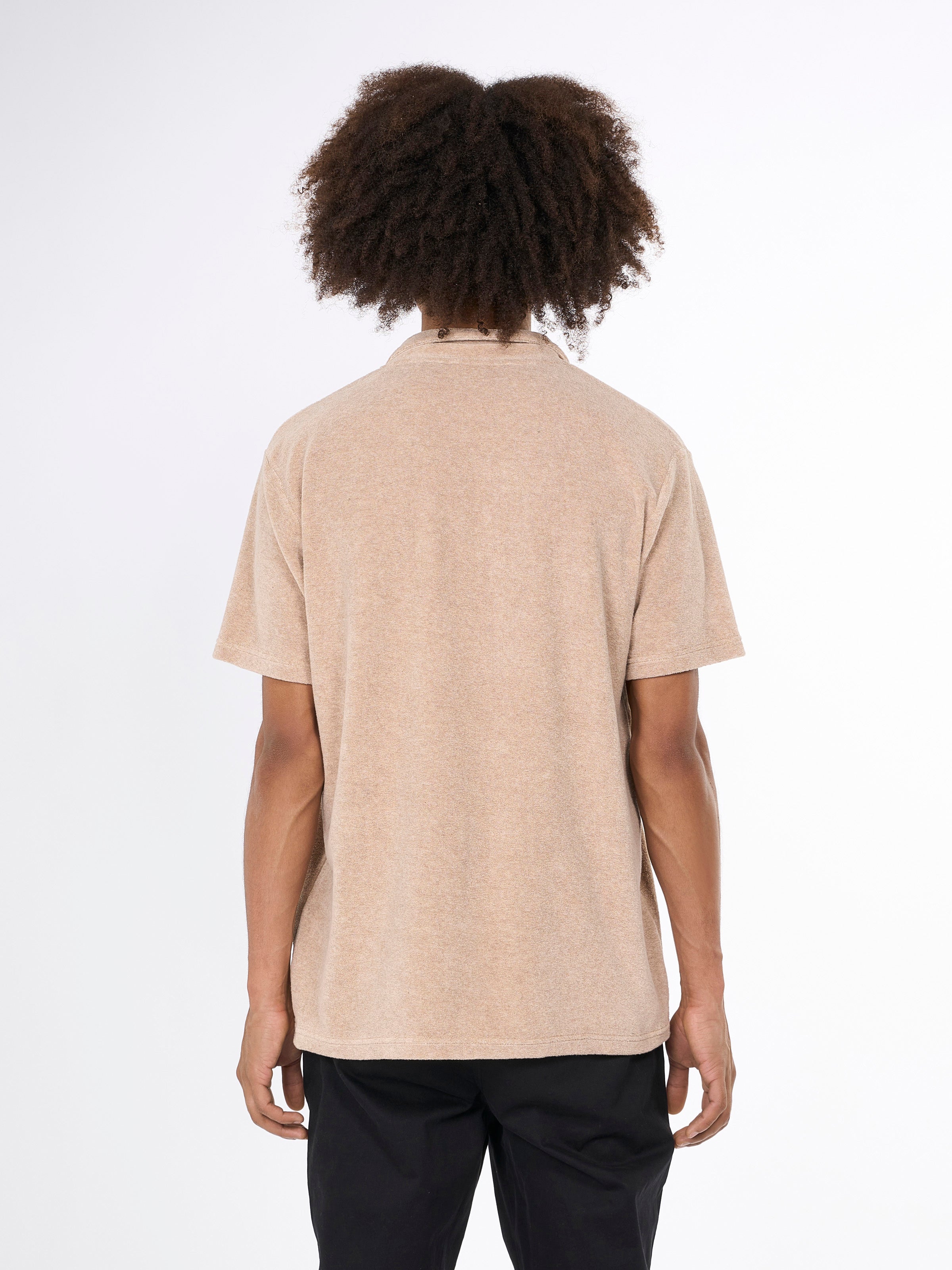 Kenntnisgecotton Bekleidung - Terry Polo - Gots/Vegan - Safari