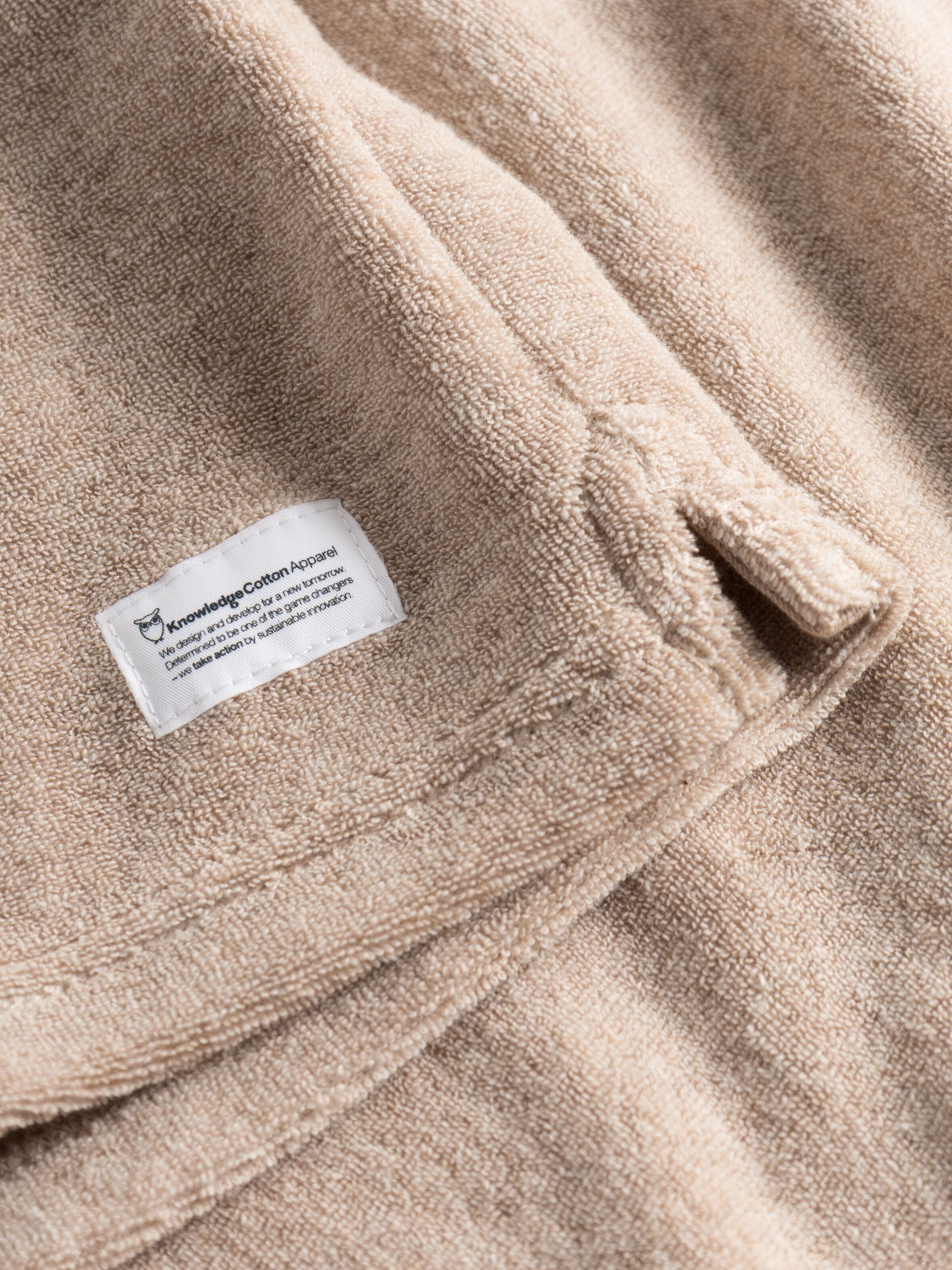 Kenntnisgecotton Bekleidung - Terry Polo - Gots/Vegan - Safari