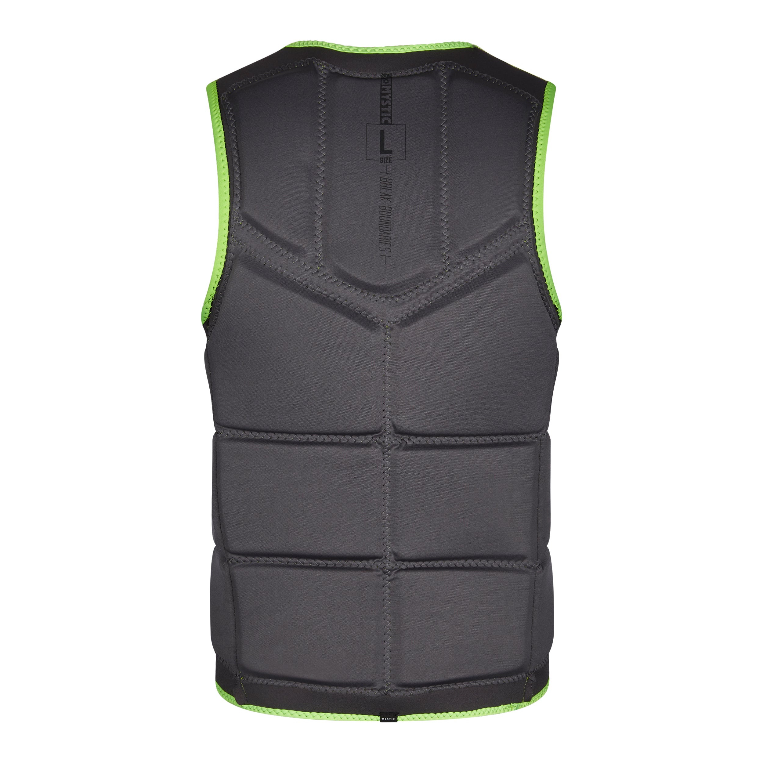 Mystic - Brand Impact Vest Fzip Wake CE - Flash Yellow