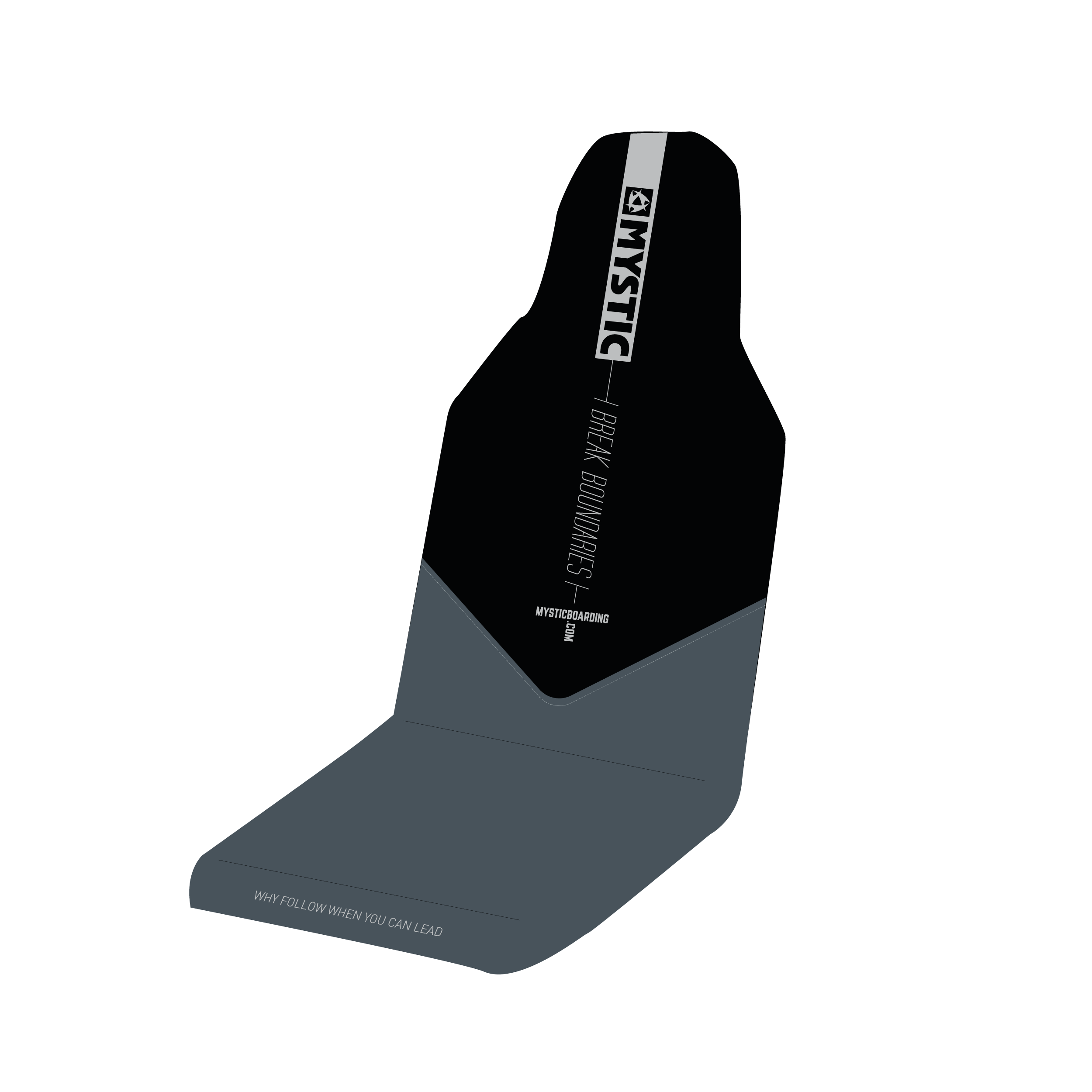 Mystic - Autositzbezug - Schwarz/Weiß