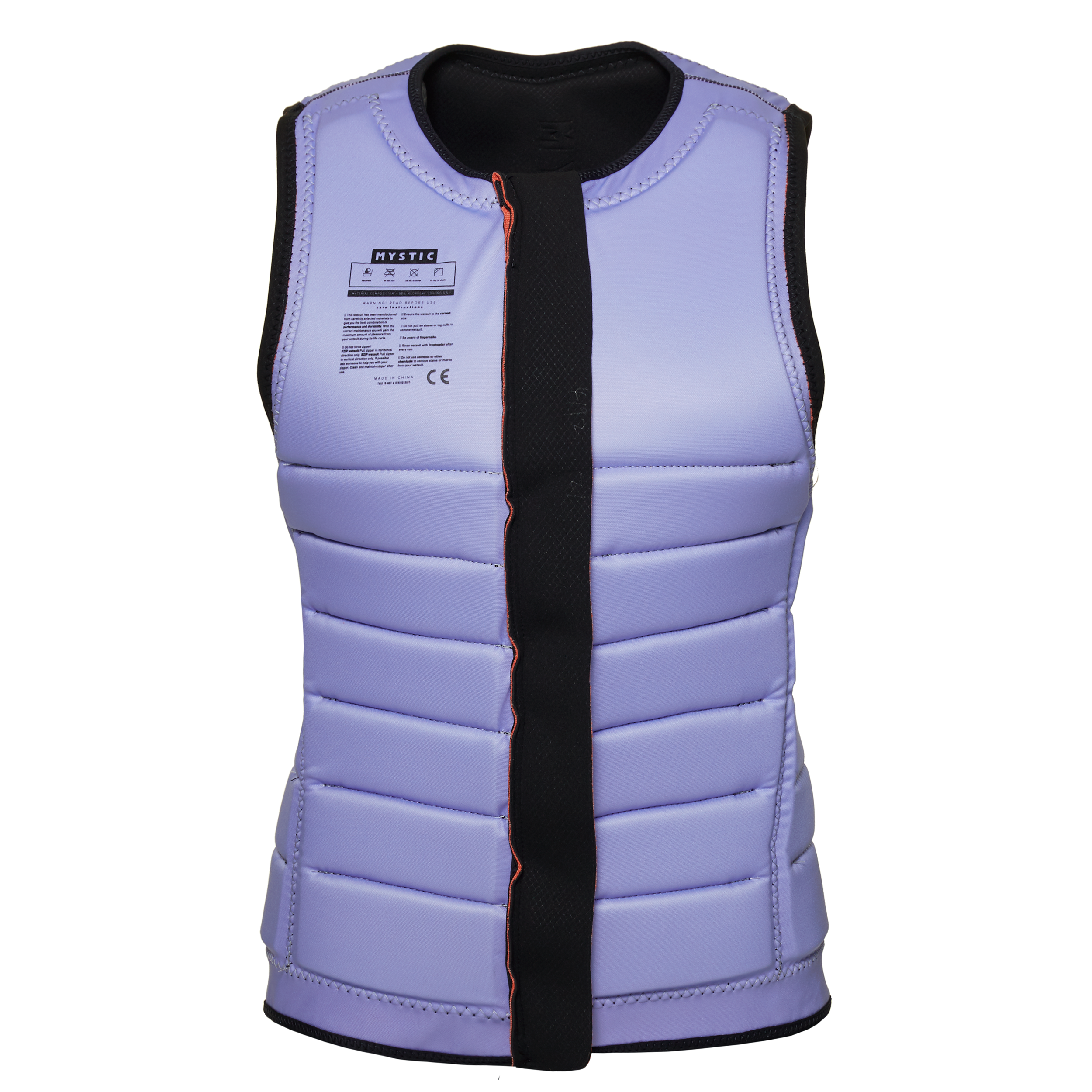 Mystic - Juice Impact Vest Fzip Wake Women - Black/Purple
