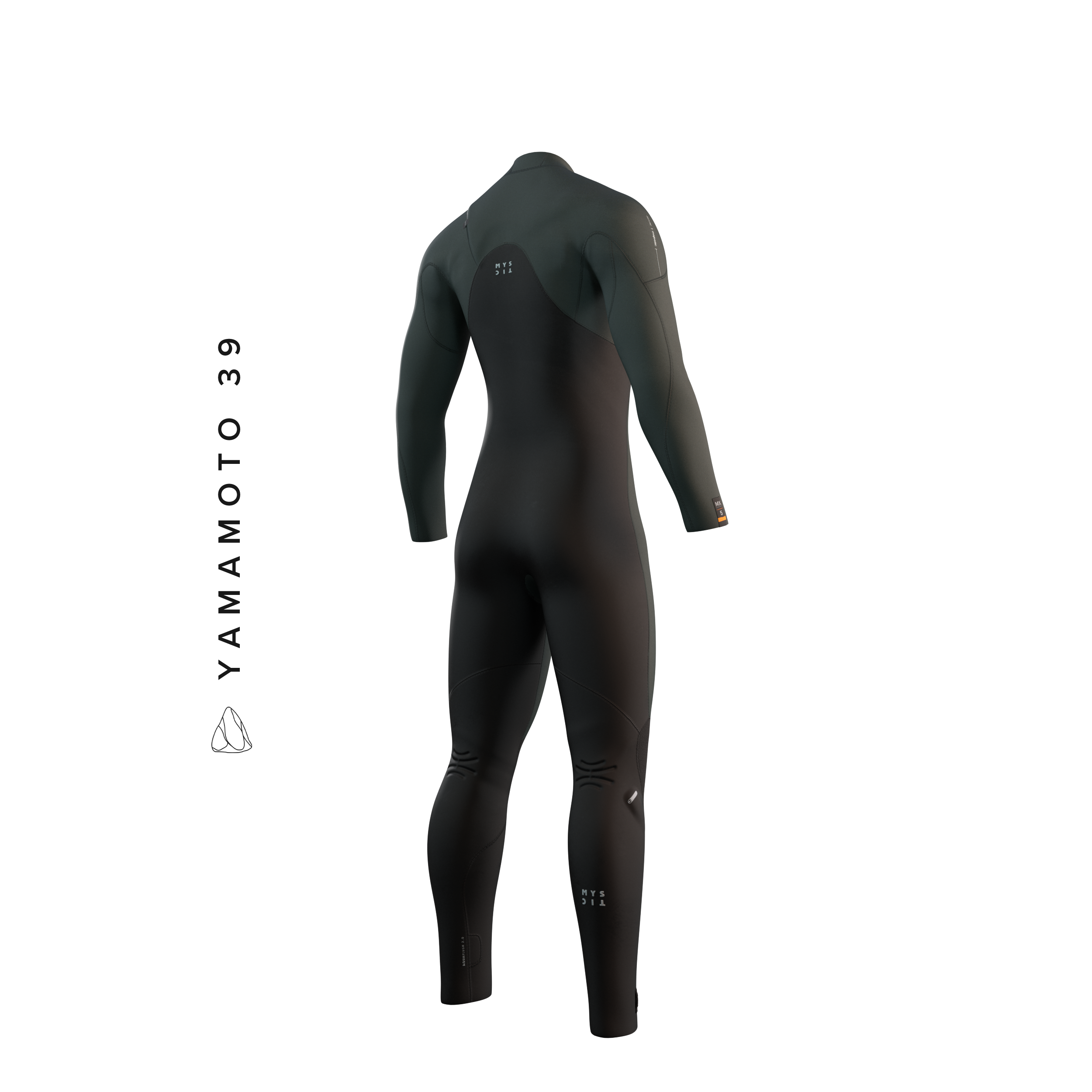 Mystic - Majestic Fullsuit 5/4mm Fzip - Cypress Green