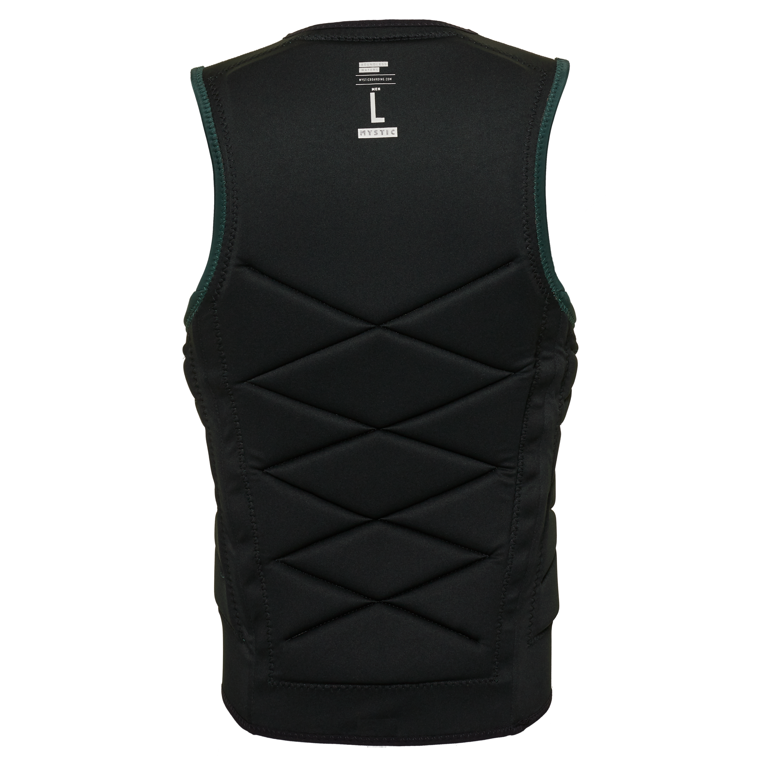 Mystic - Outlaw Impact Vest Fzip Wake - Dark Leaf