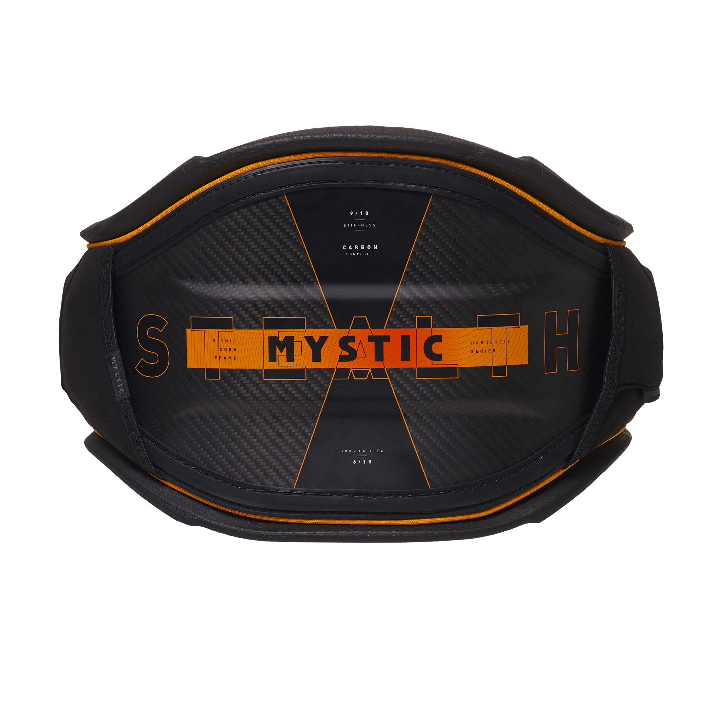 Mystic - Stealth Hüfttrapez 2023 - Schwarz/Grau