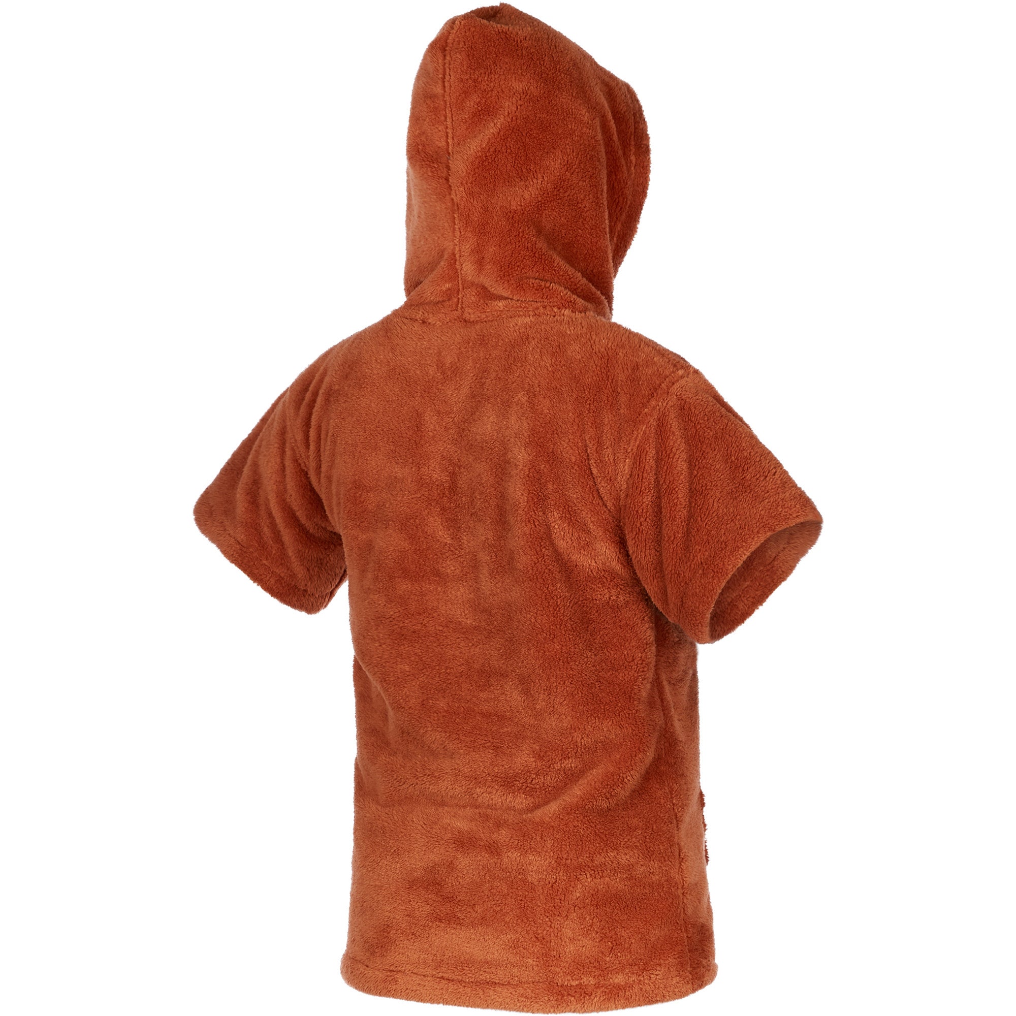 Mystic Poncho Teddy Enfants - Rouge Rouillé