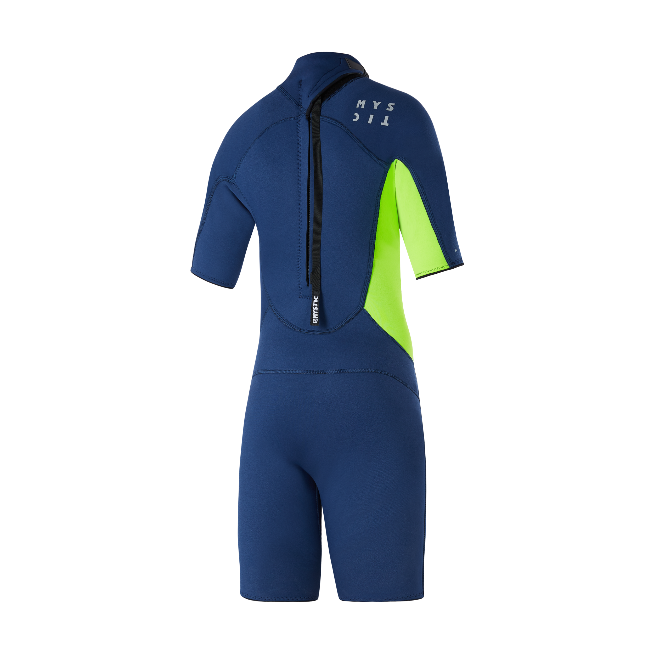 Mystic - Star Shorty 3/2mm Bzip Flatlock Junior - Nattblå