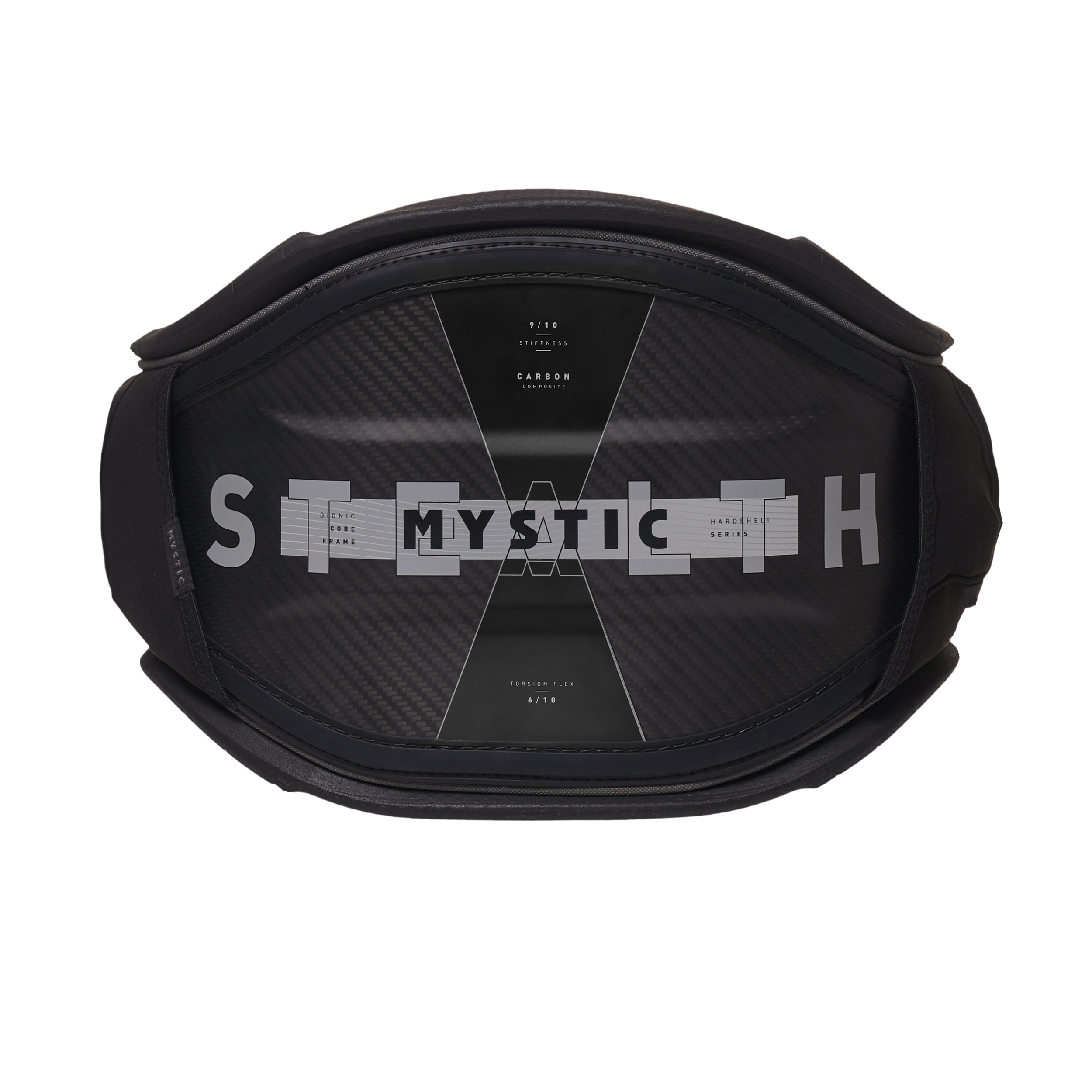 Mystic - Stealth Hüfttrapez 2023 - Schwarz/Grau