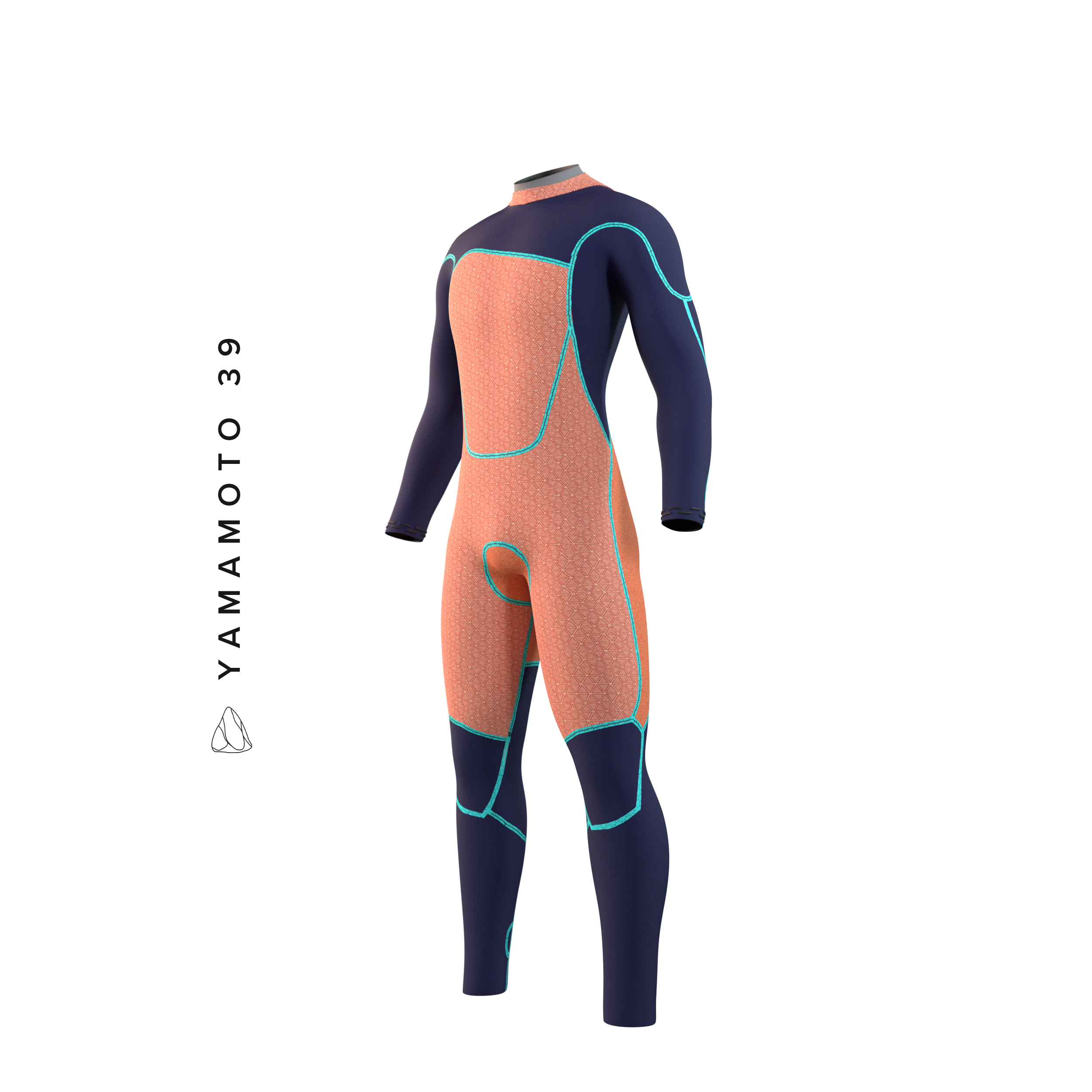 Mystic - Majestic Fullsuit 4/3mm Bzip - Black