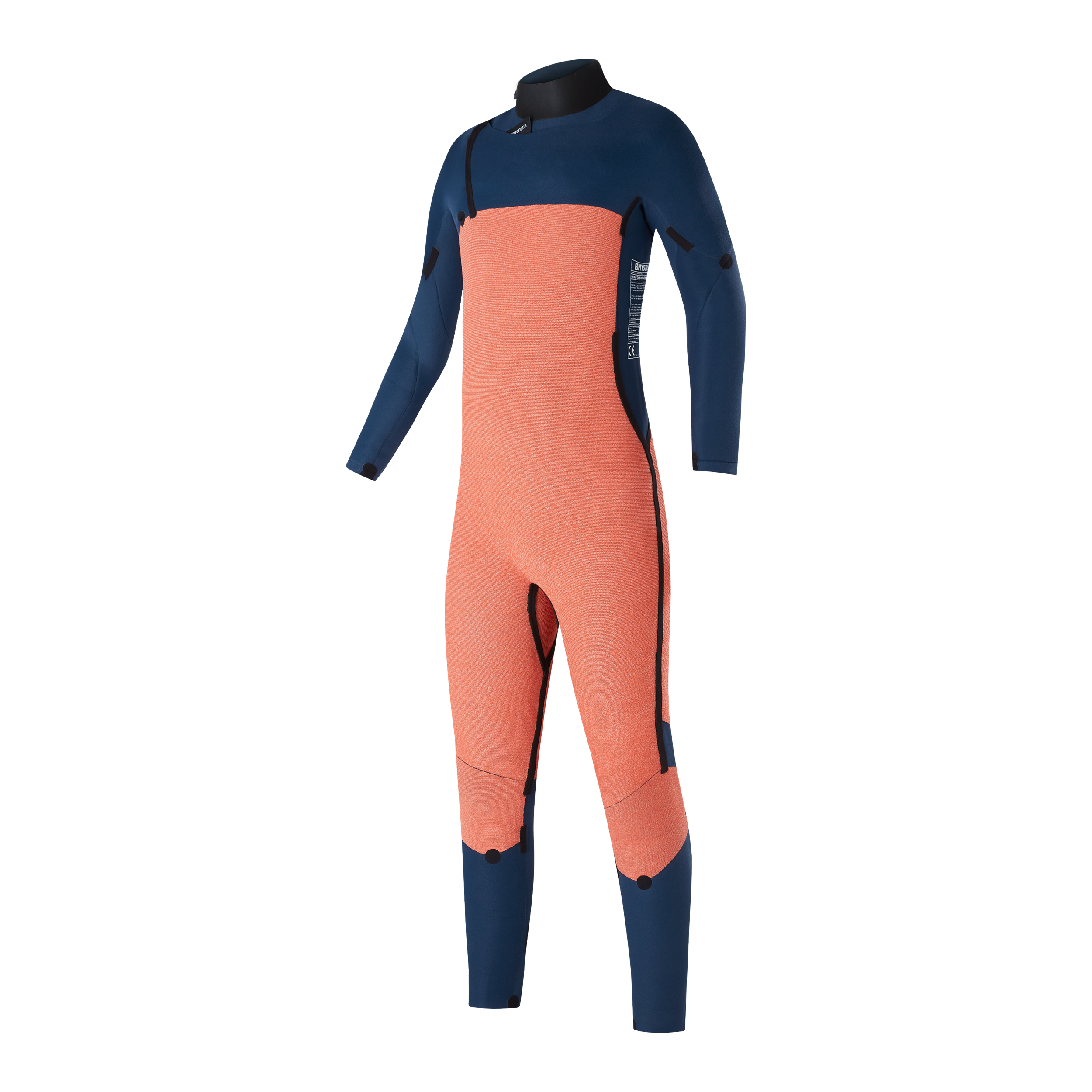 Mystic - Marshall Fullsuit 3/2mm Fzip Junior - Nattblå