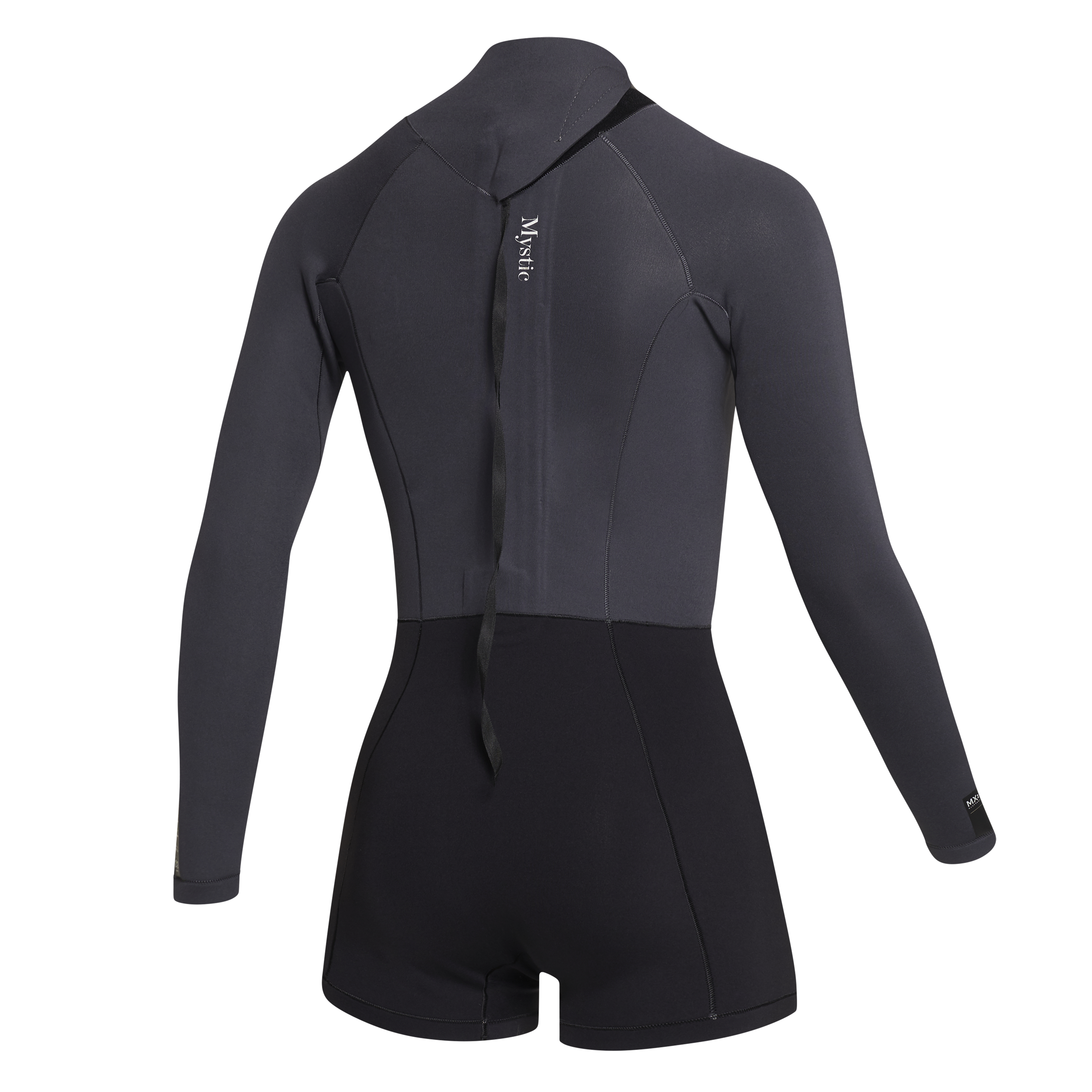 Mystic - Lunar Longarm Shorty 2/2mm Bzip Women - Black