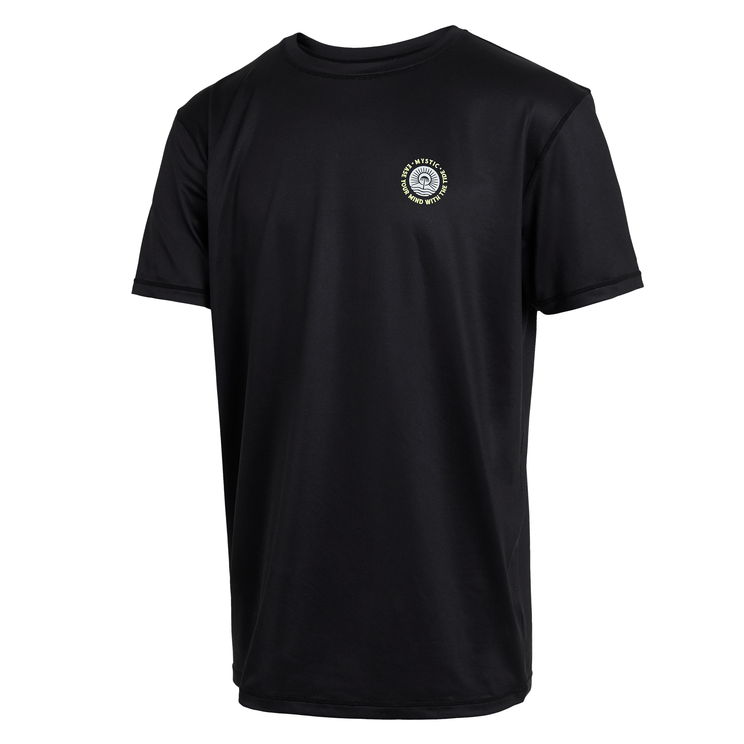 Mystic - Ease S/S Rashvest Loosefit - Svart