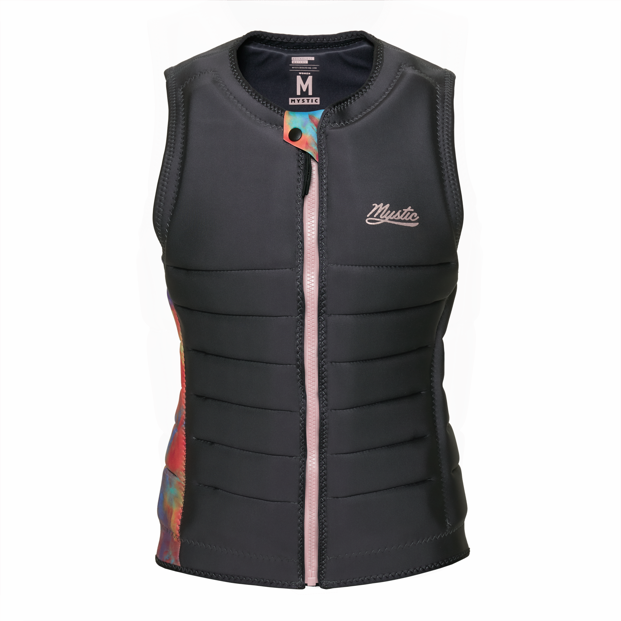 Mystic - Juice Impact Vest Fzip Wake Women - Dark Grey