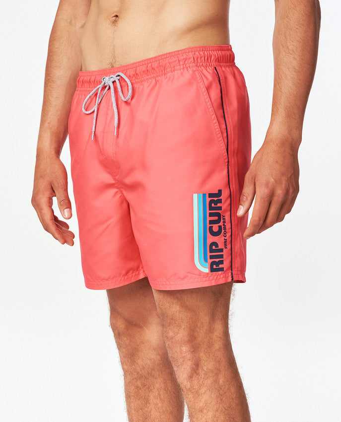 Rip Curl - yo mama volley - retro red