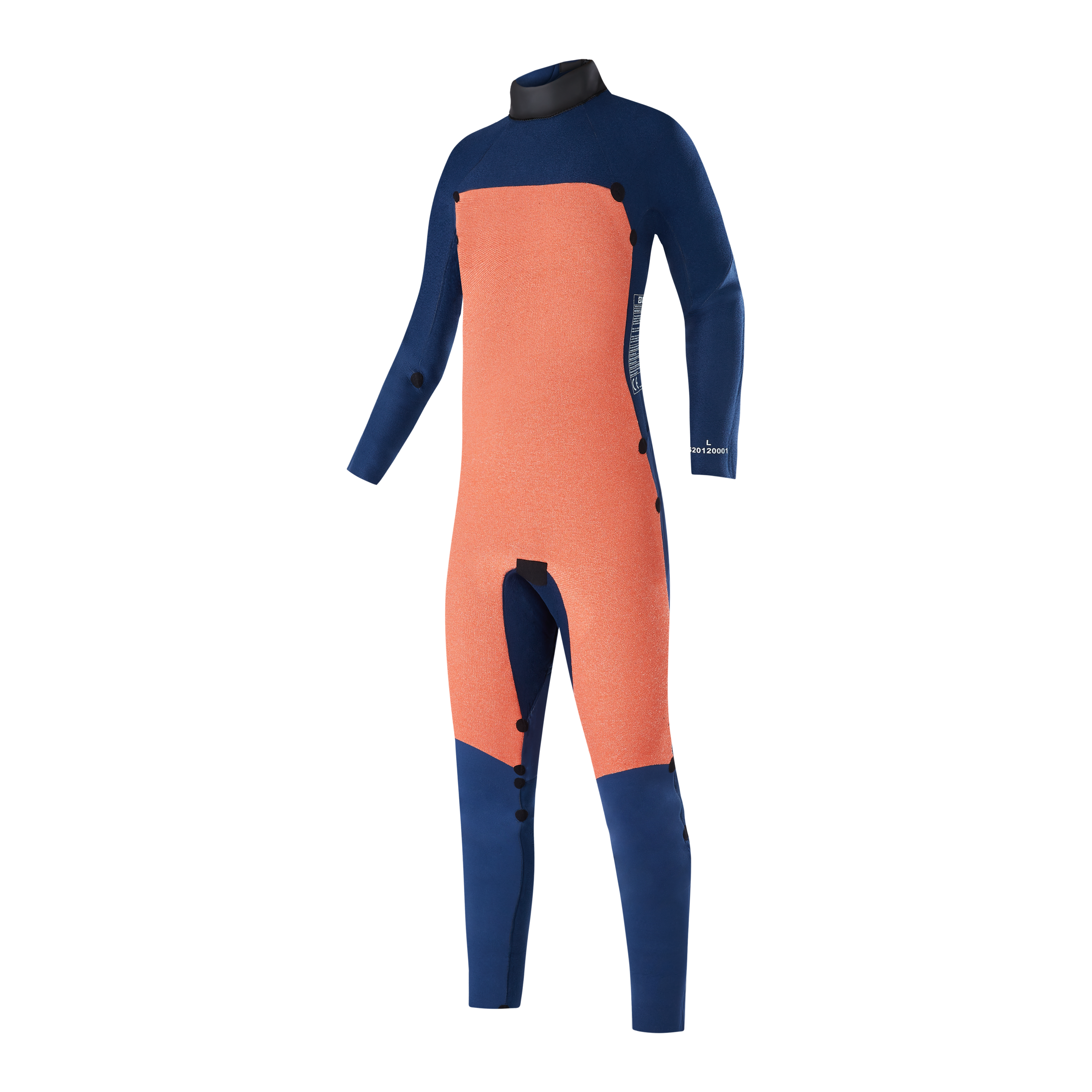 Mystic - Star Fullsuit 5/4mm Bzip Junior - Night Blue