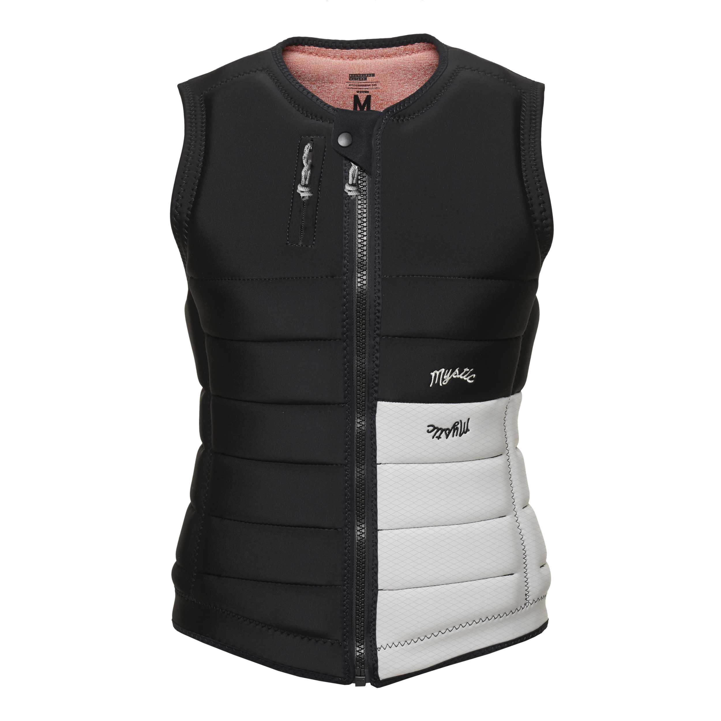 Mystic - Maze Impact Vest Fzip Wake Dam - Svart