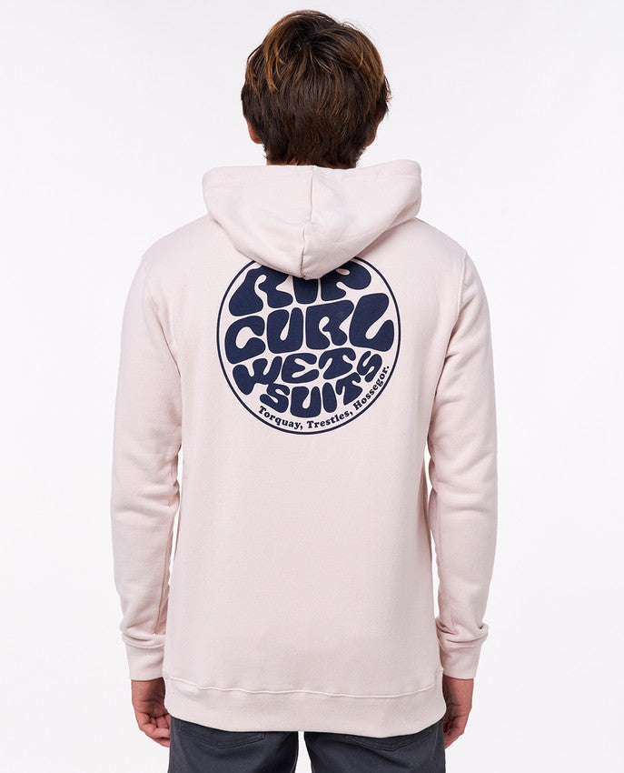 Rip Curl - wetsuit icon hood - dusty rose