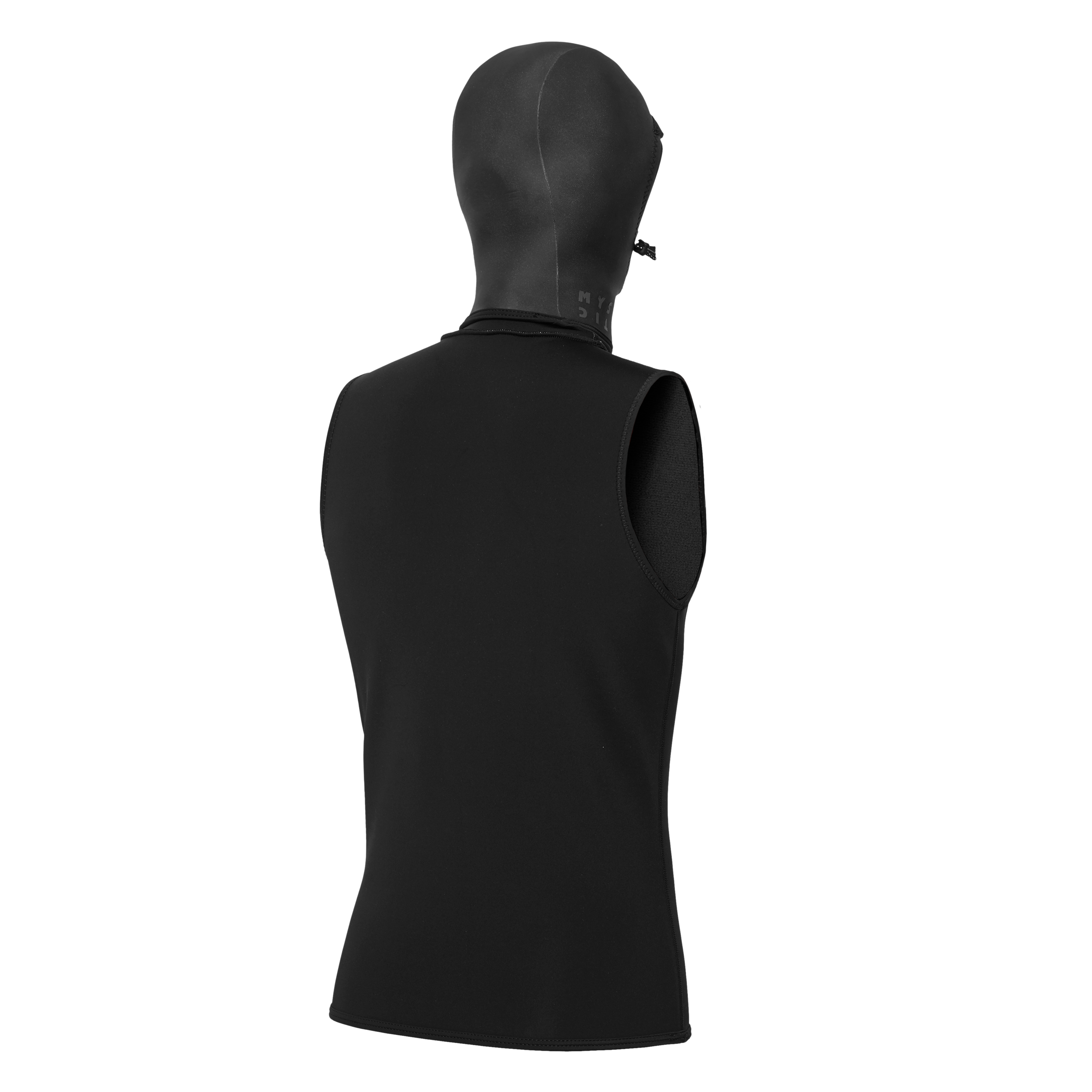 Mystic - Neoprene Top with hood 3/2mm - Black