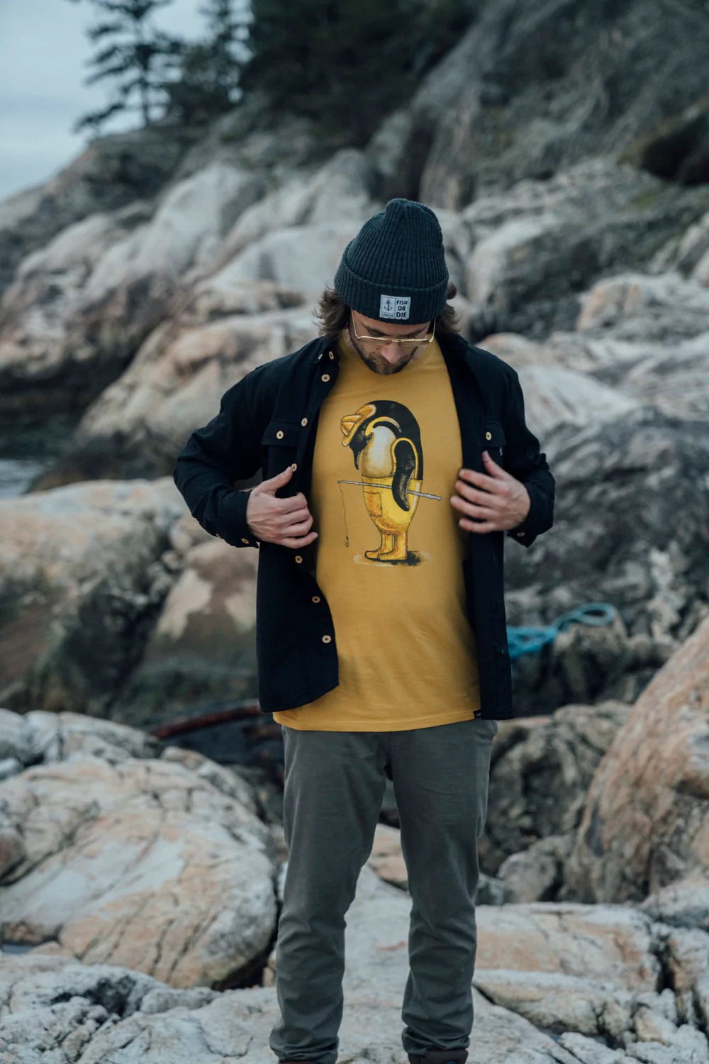 Lakor - Bone - Black Shirt