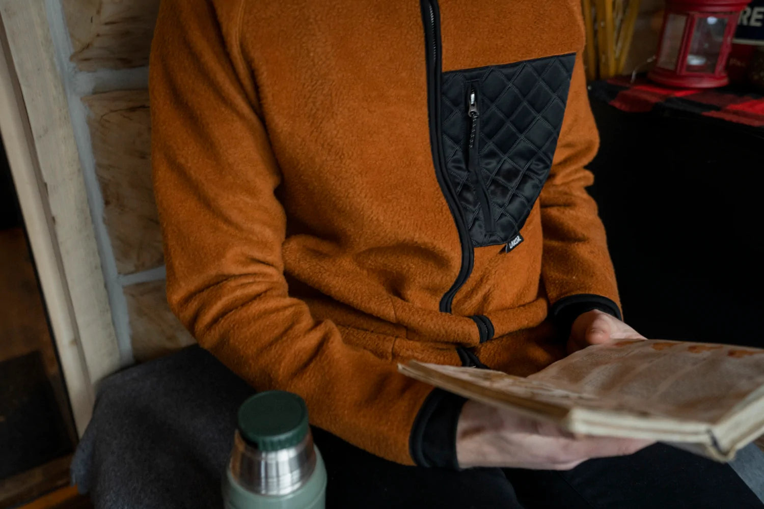 Lakor - Bonfire Fleece - Rust Jacket