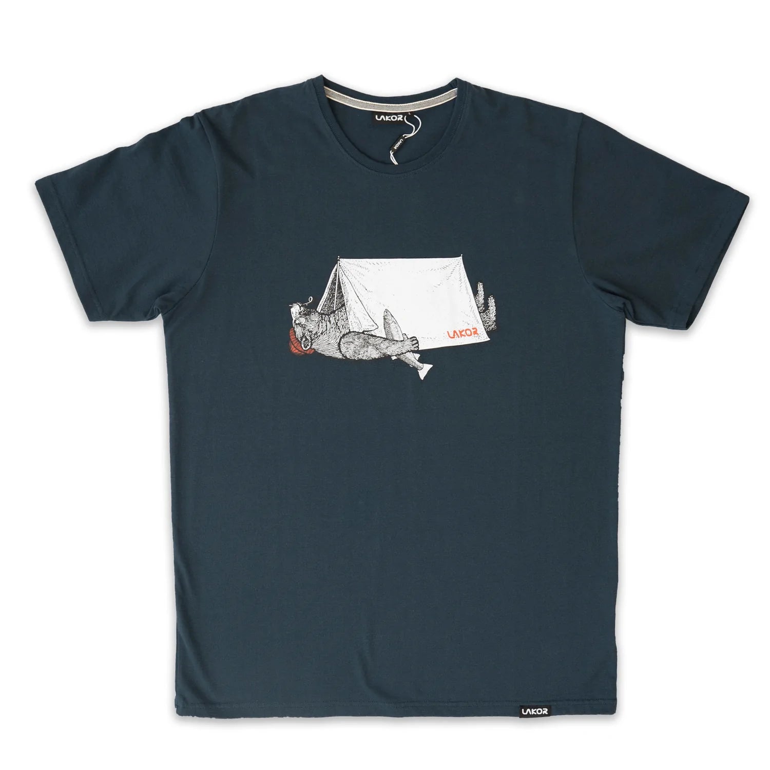 Lakor - Tent hibernation (navy) T-shirt