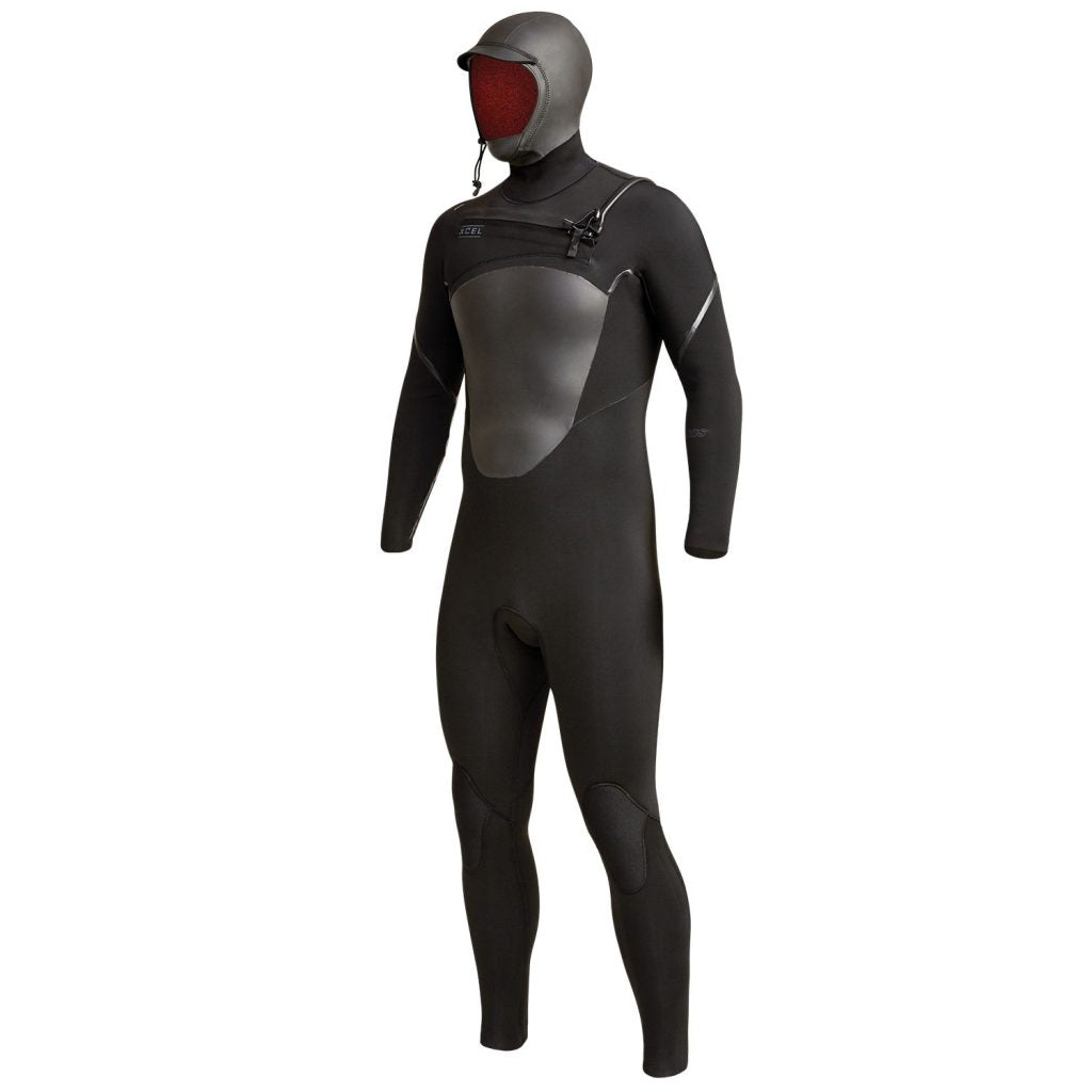 Xcel 5/4mm Axis X X2 Hooded Chest Zip Men's Wetsuit