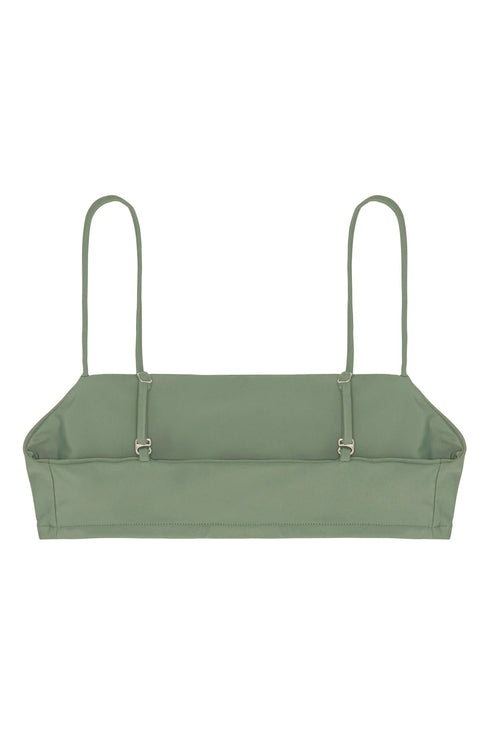 Copenhagen Cartel - Sanur adjustable straps bikini top bandeau - Army