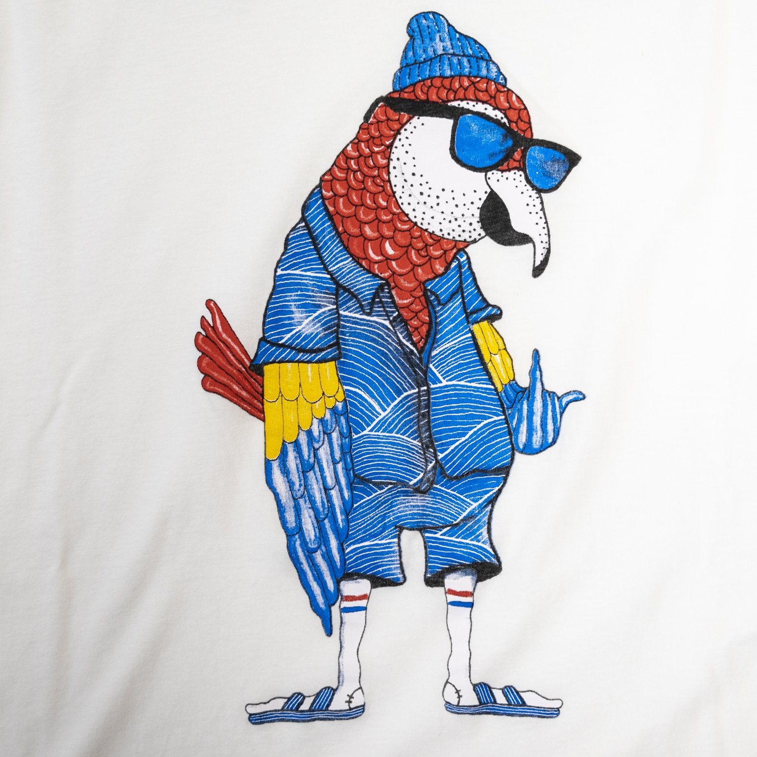 Lakor - Hipster parrot T-shirt