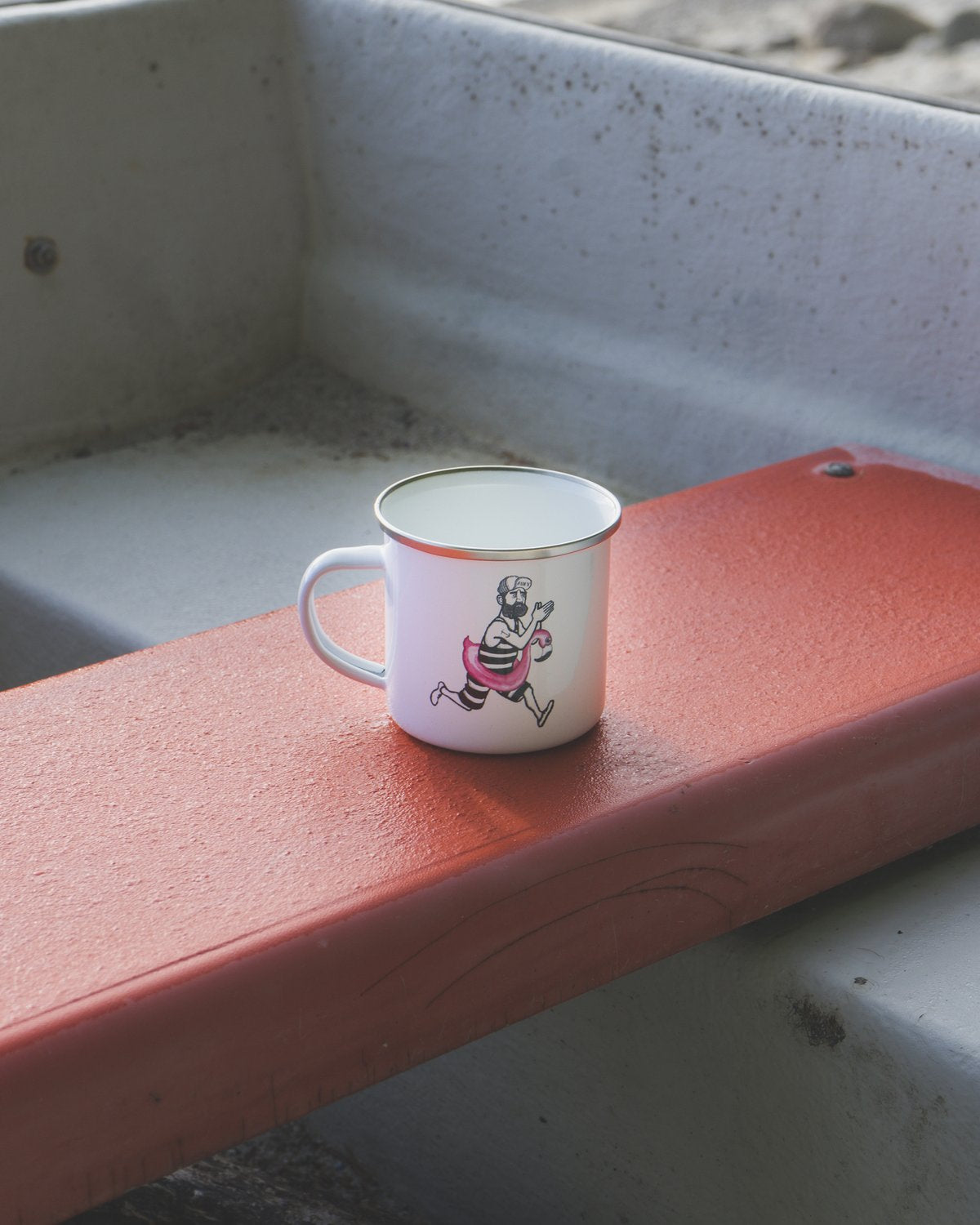 Lakor - Vamos Enamel mug