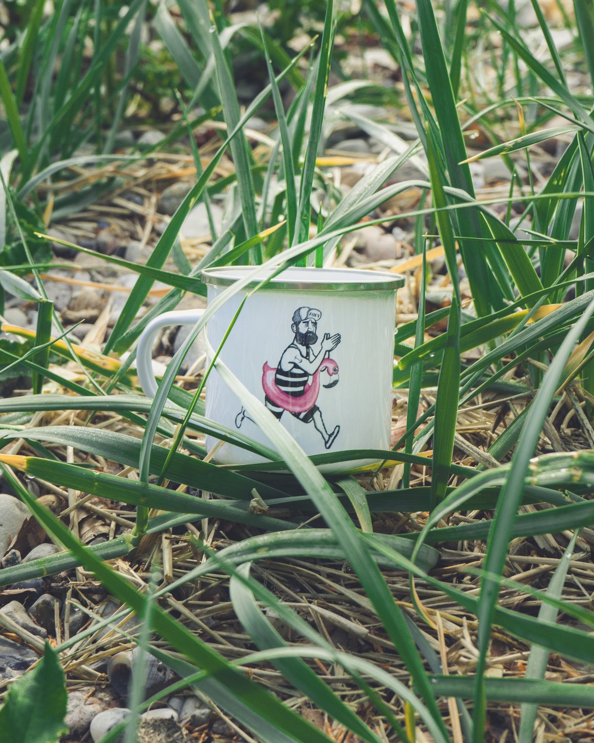 Lakor - Vamos Enamel mug