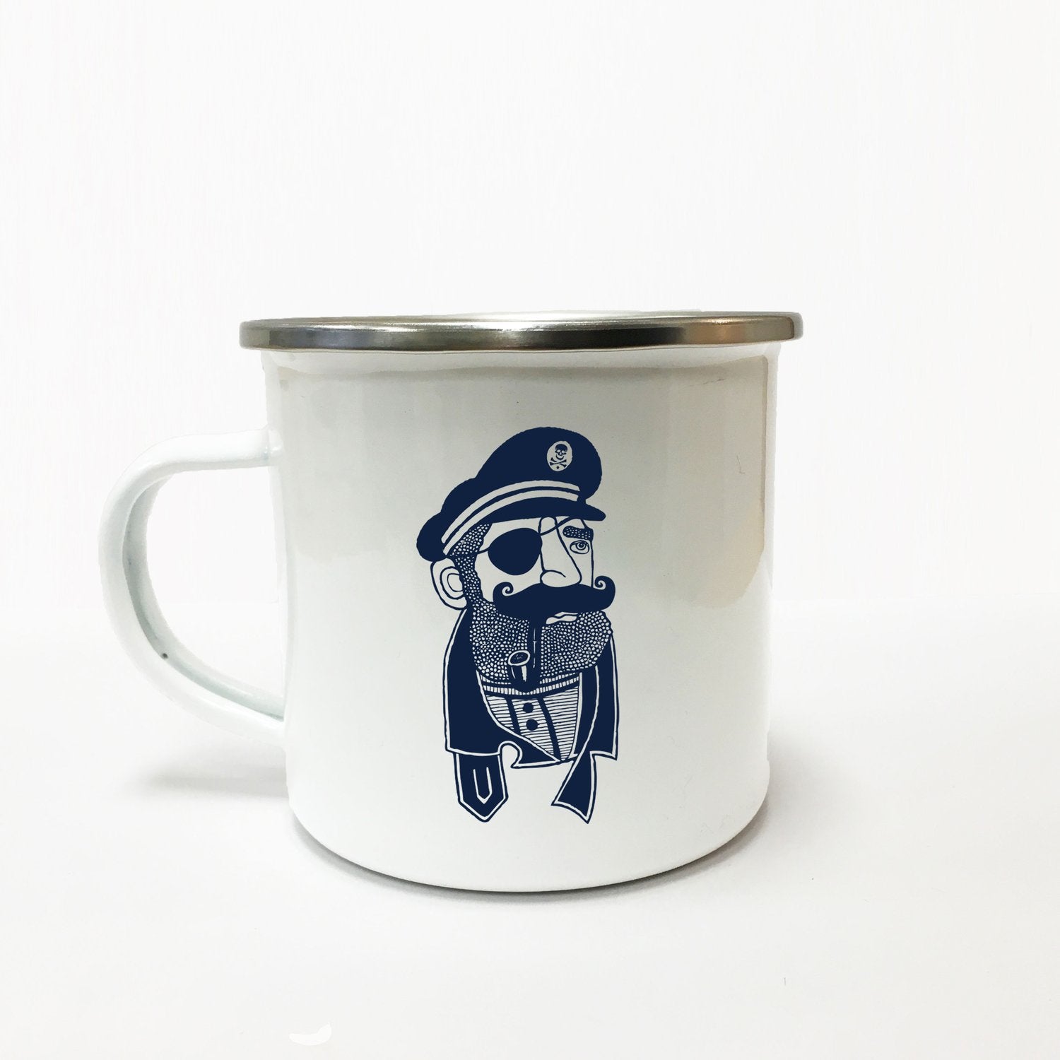 Lakor - Captain's coffee Enamel mug
