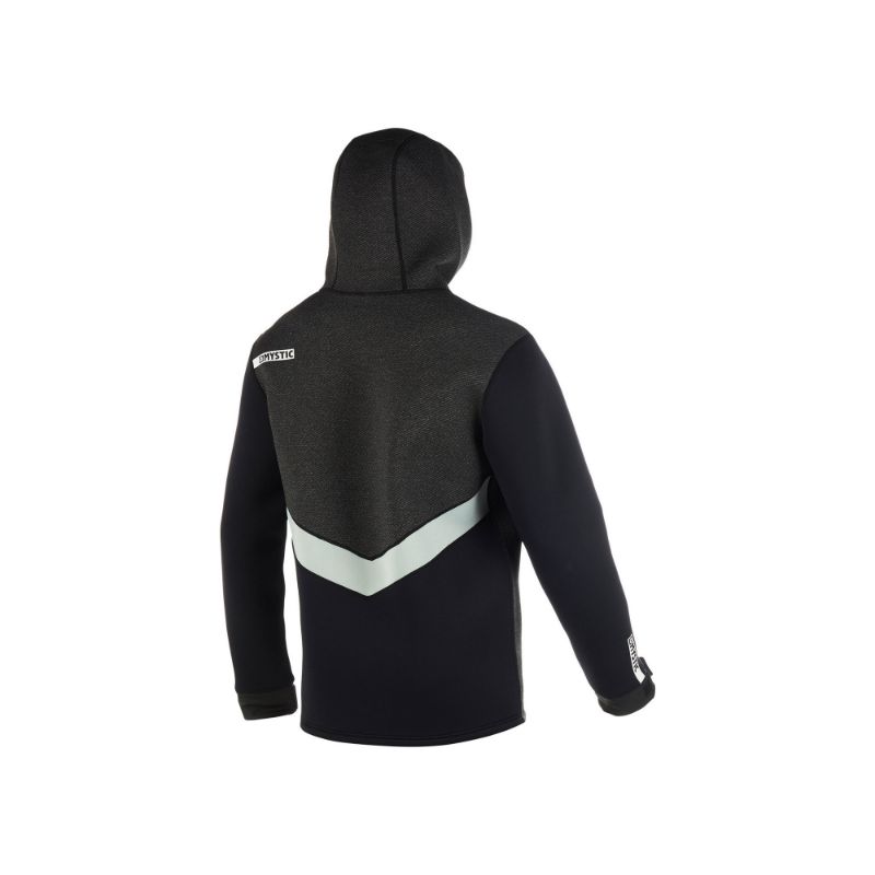 MYSTIC Voltage Neoprenjacke/Hoodie Schwarz/Grau