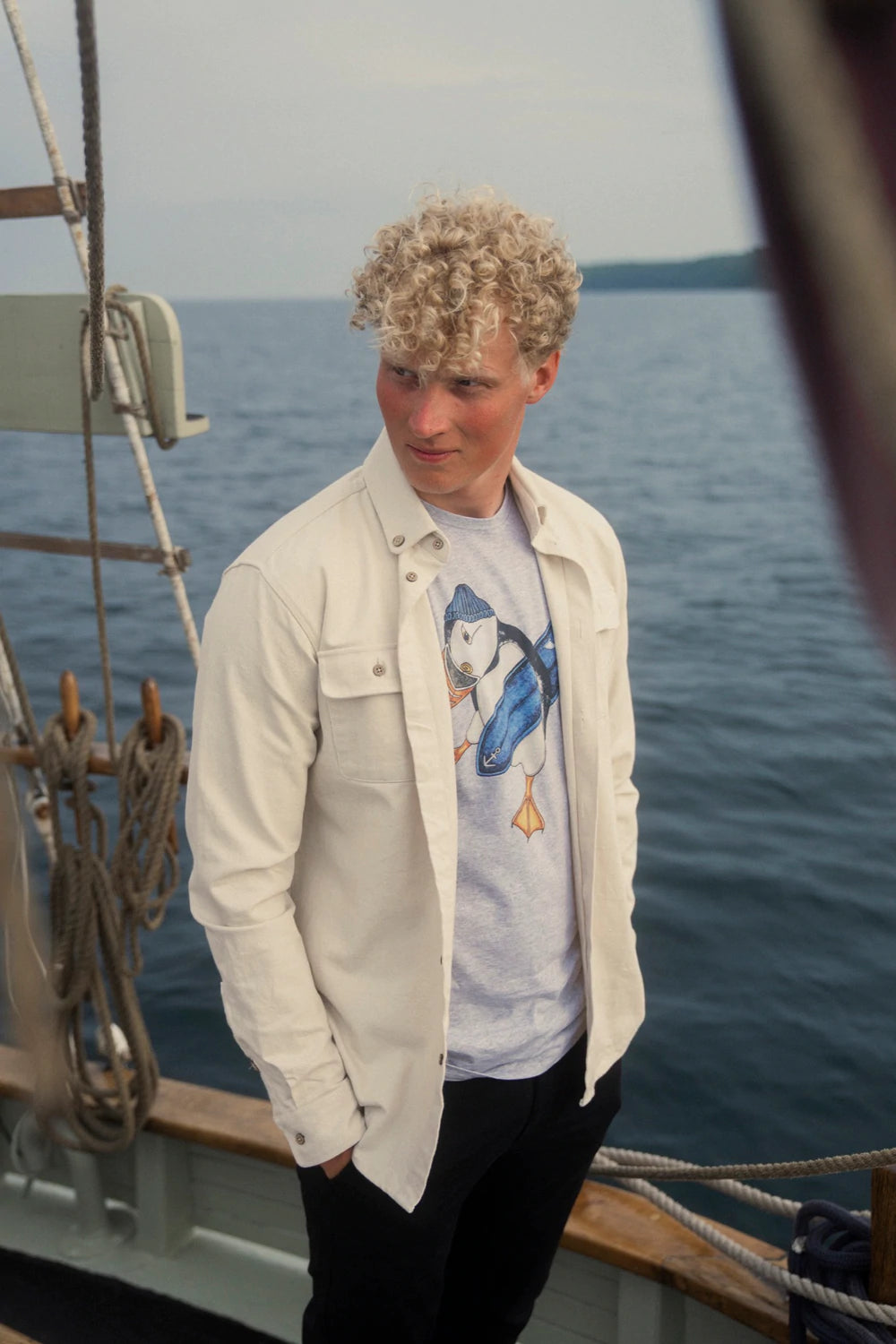 Lakor - Surf's up - light gray melange