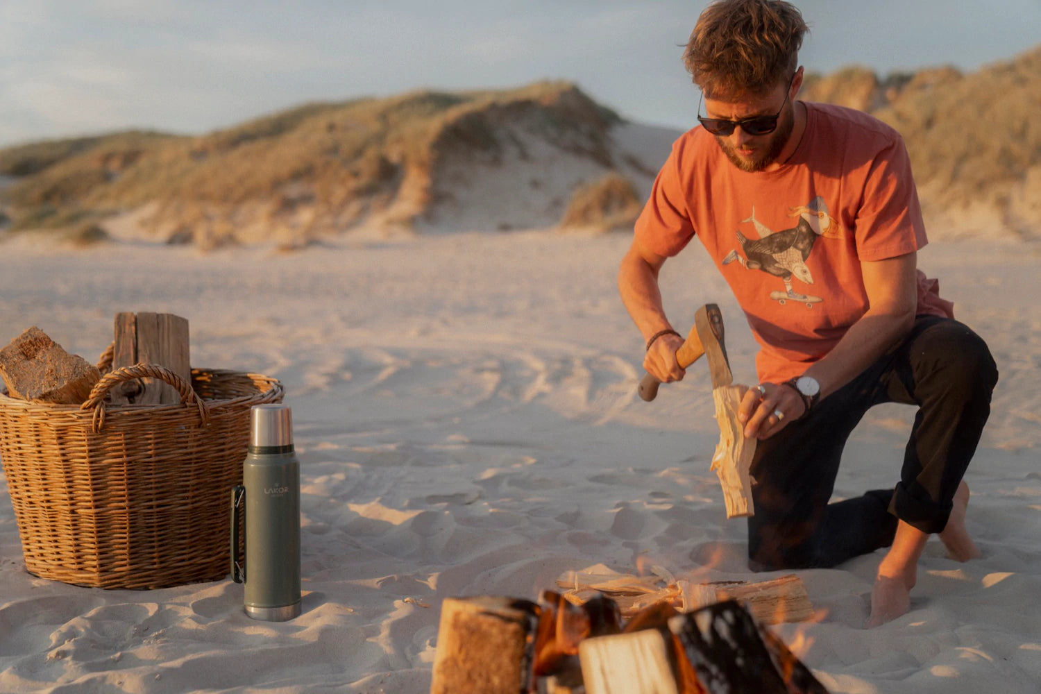 Lakor - Japanese Puffin - marsala