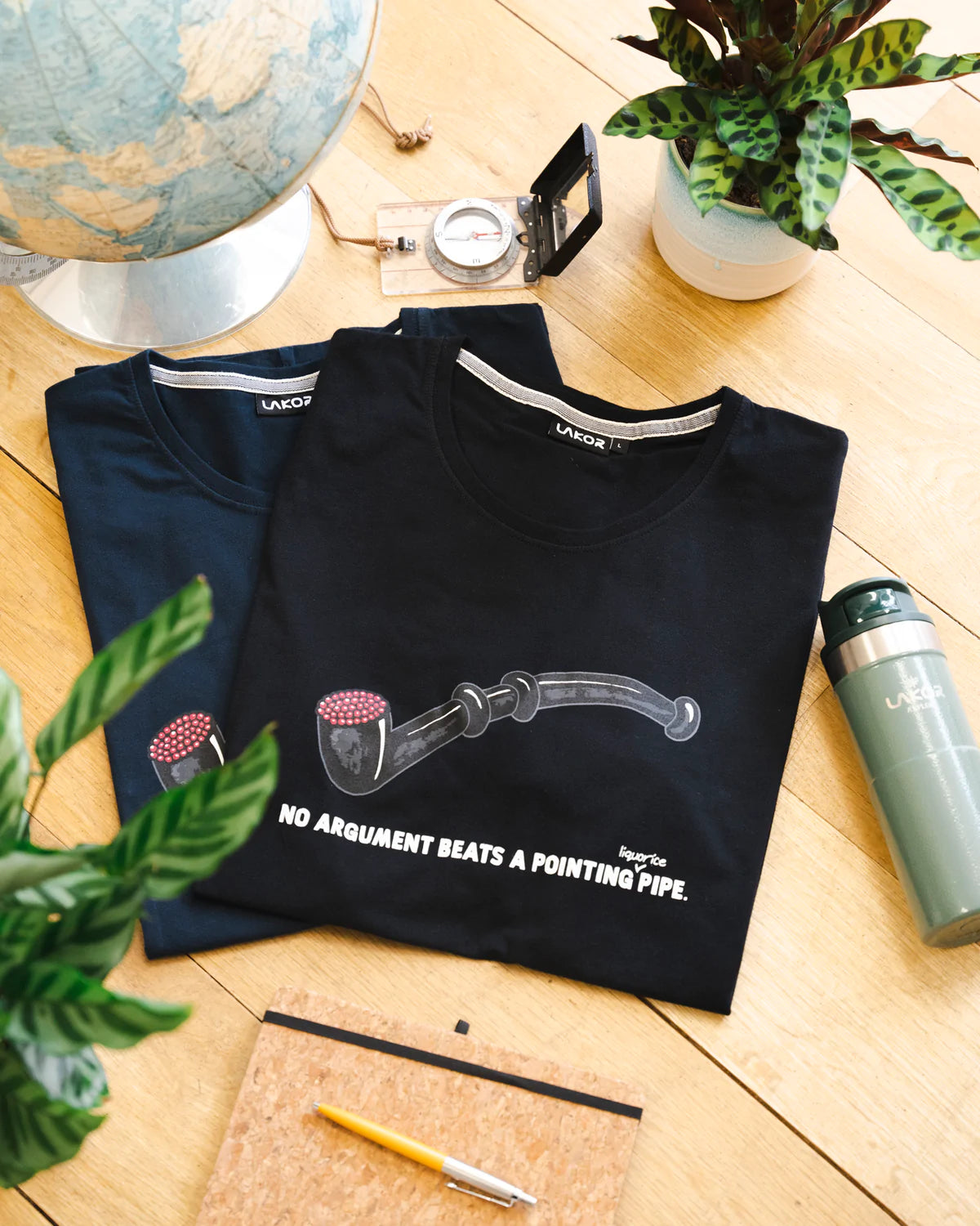 Lakor - Licorice pipe Tee (blueberry) T-shirt