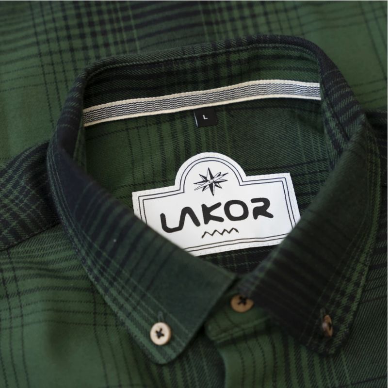 Lakor - Inca Unna Shirt Dark Green / green