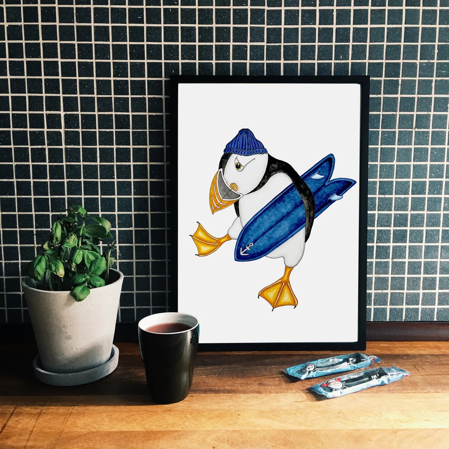 Lakor - surf's up poster