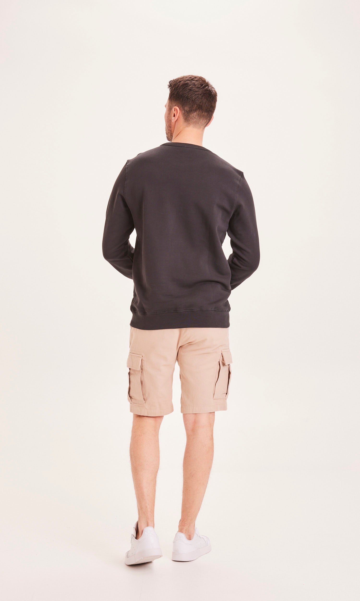 FIG utility trek twill shorts - GOTS/Vegan Light Feather Grey