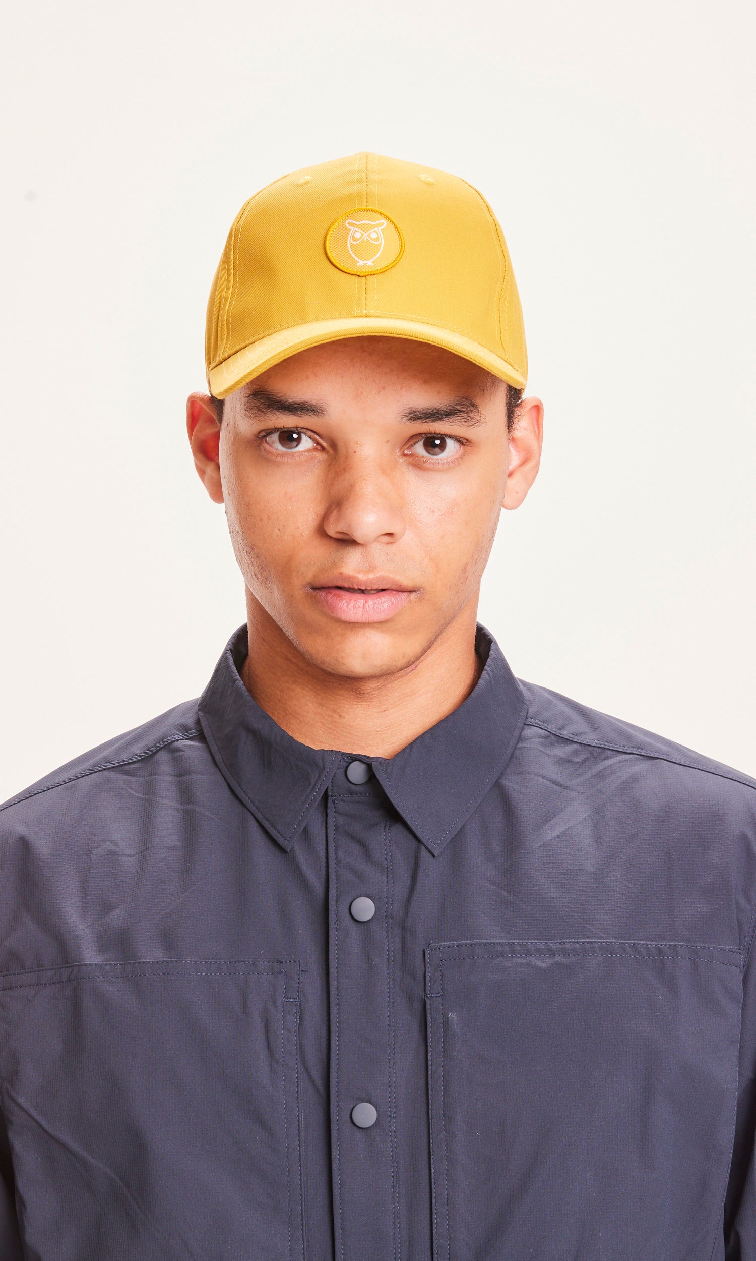 Baseball Twill Cap - Gul - GOTS/Vegan
