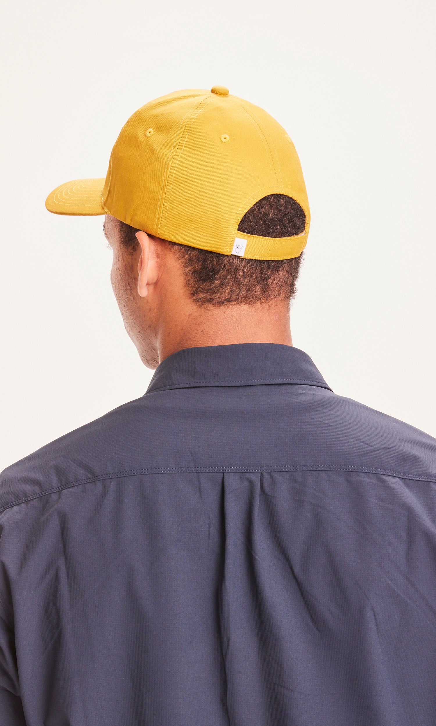 Baseball Twill Cap - Gul - GOTS/Vegan