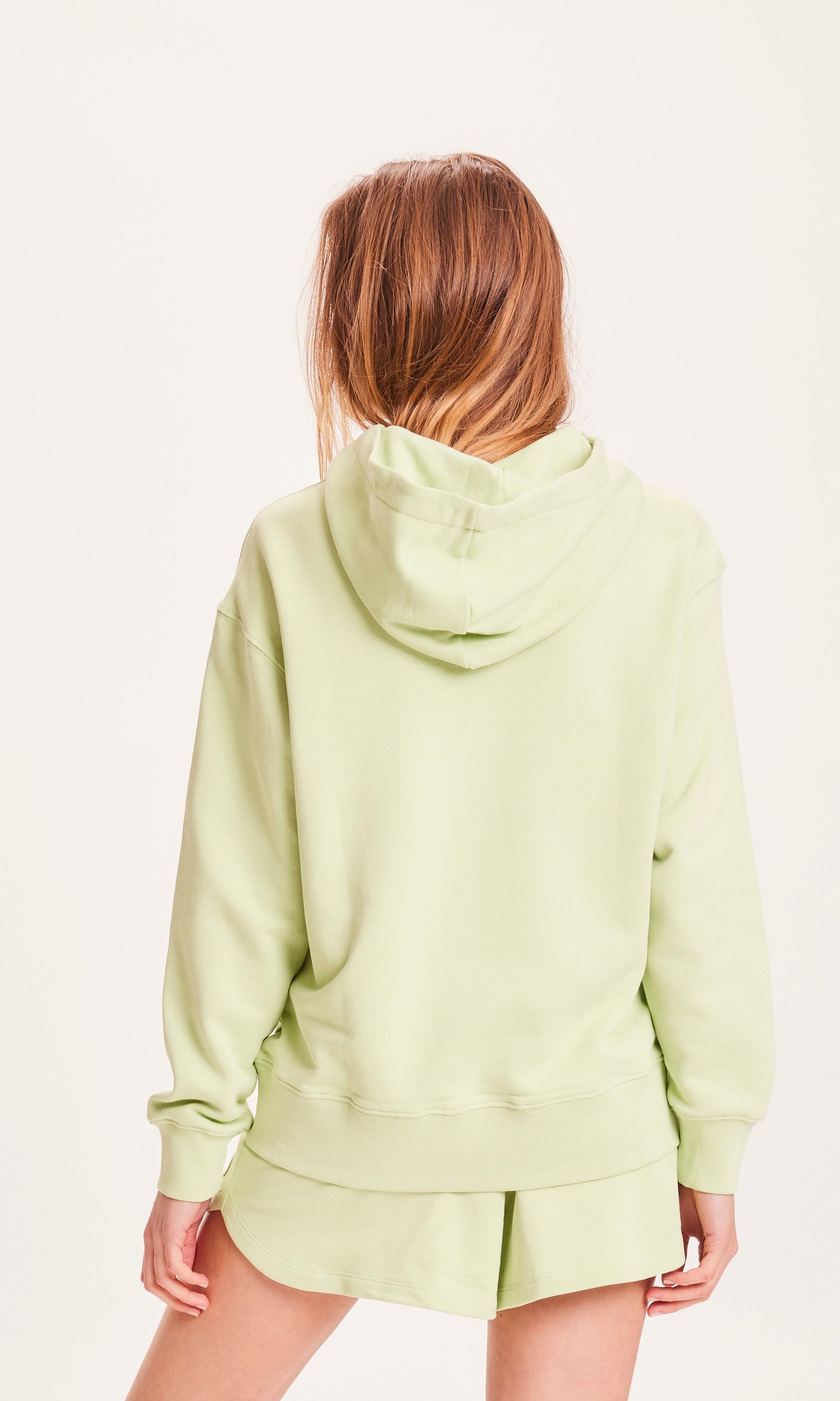 Knowledge Cotton Apparel Basic Kapuzenpullover – Schaumstoff