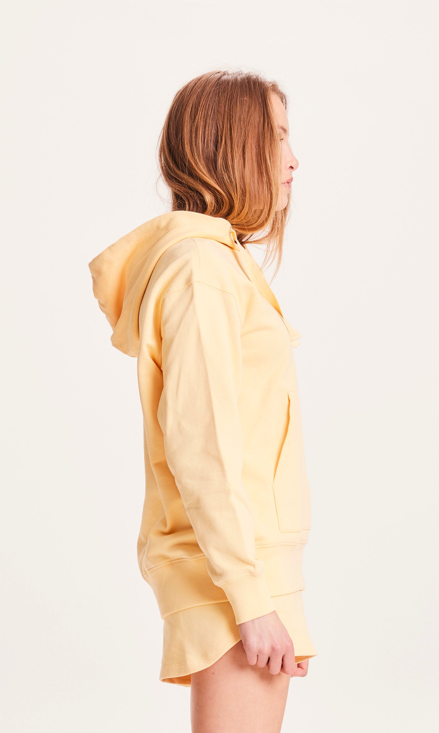 Knowledge Cotton Apparel Basic Kapuzenpullover – Impala