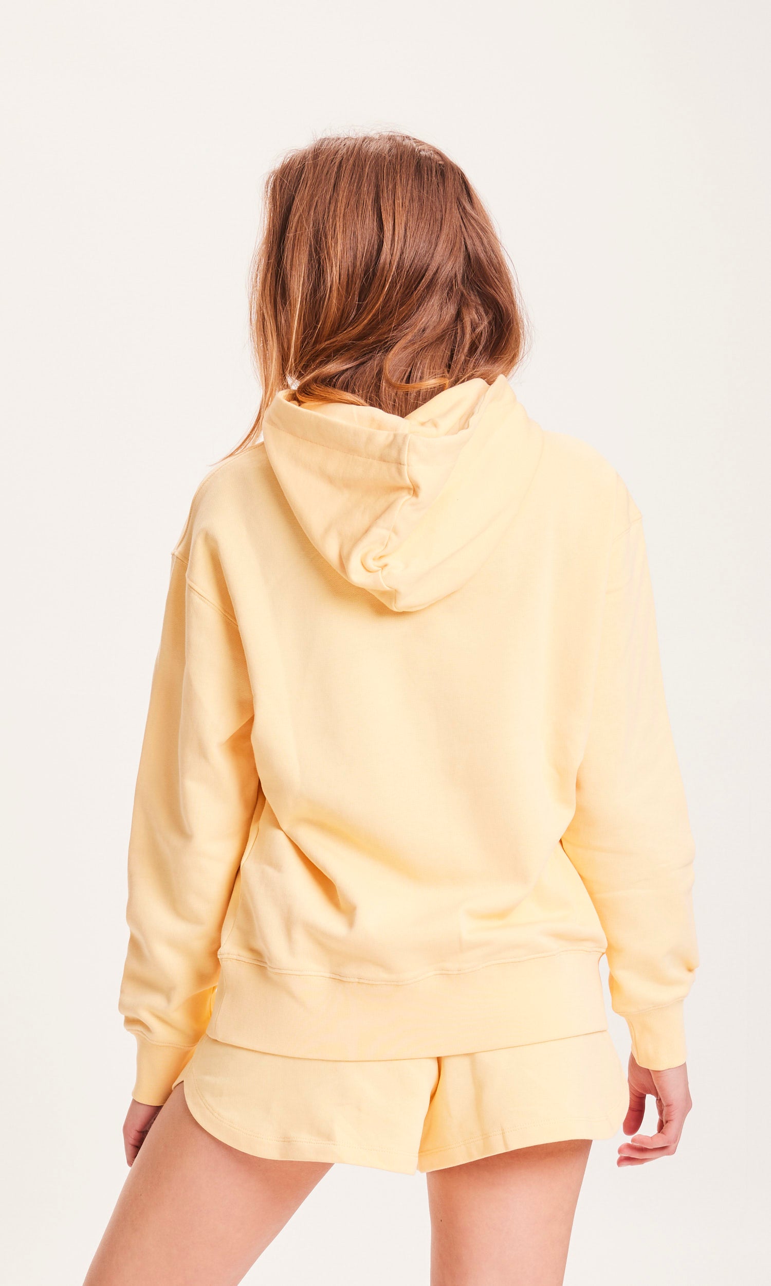 Knowledge Cotton Apparel Basic Kapuzenpullover – Impala