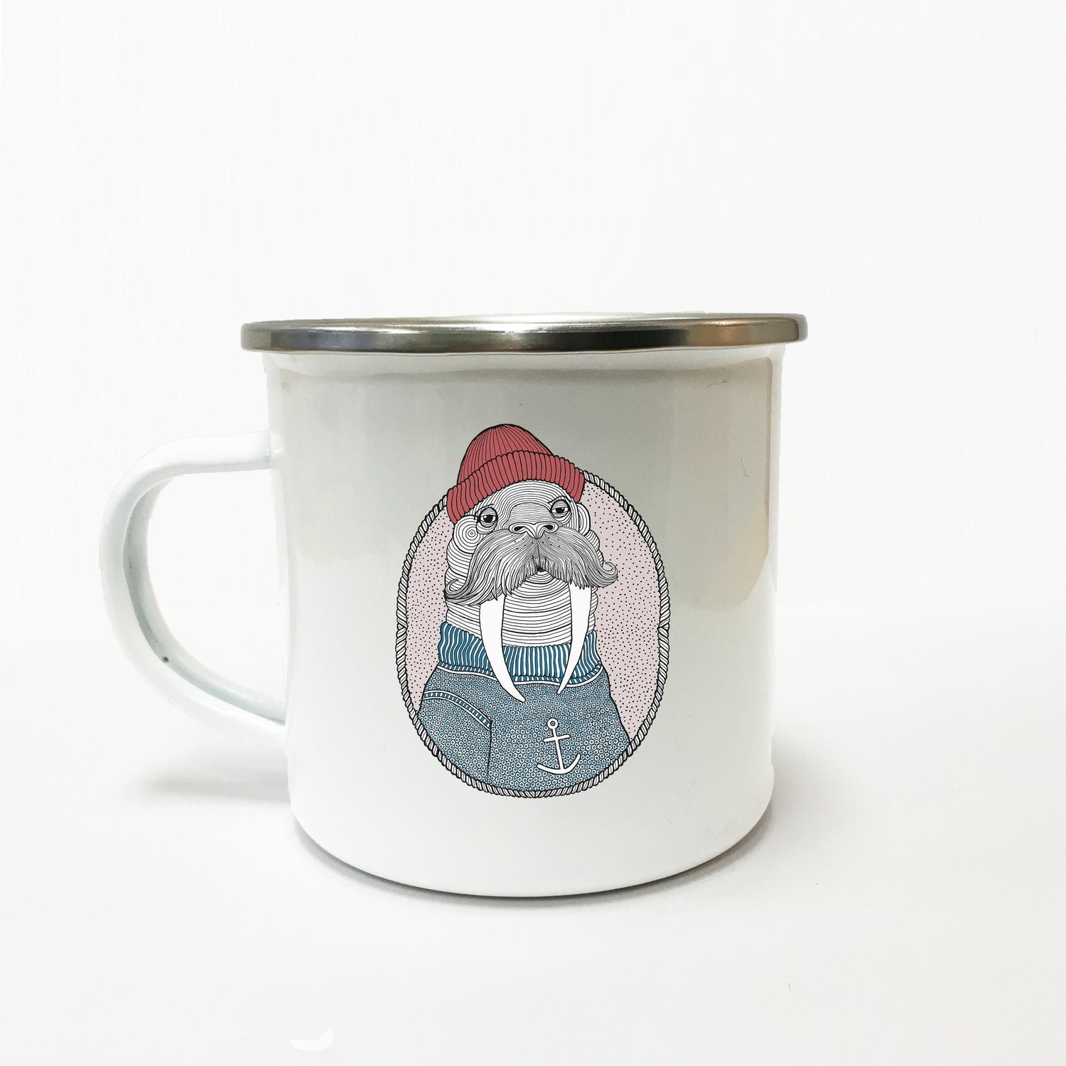 Lakor - Walrus Sailor Enamel Mug