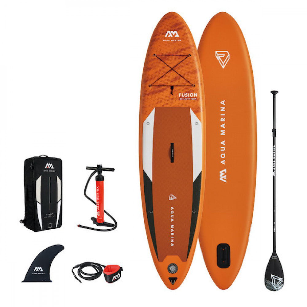 Aqua marina fusion 10'10 2021 sup gonflable polyvalent - pack complet (320 litres)