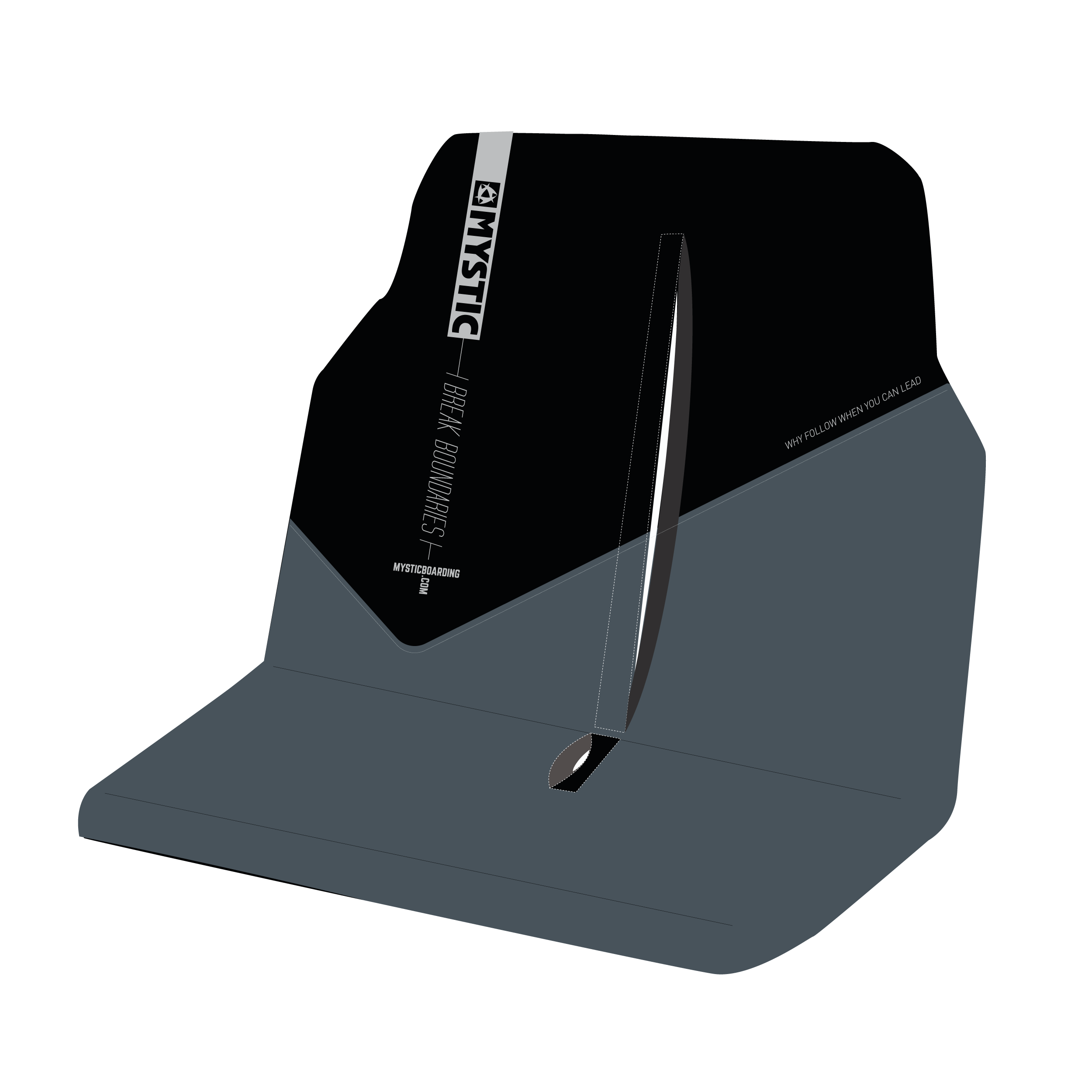 Mystic - Autositzbezug Doppelt - Schwarz/Weiß